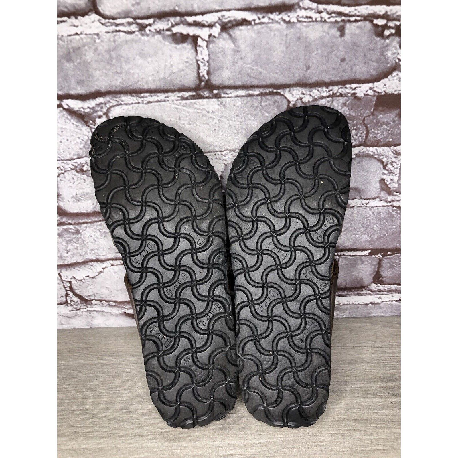 Birkenstock Birkenstock Birki's Freeport Brown Perforated Strap Sandals Size US 7 / IT 37 - 6 Thumbnail