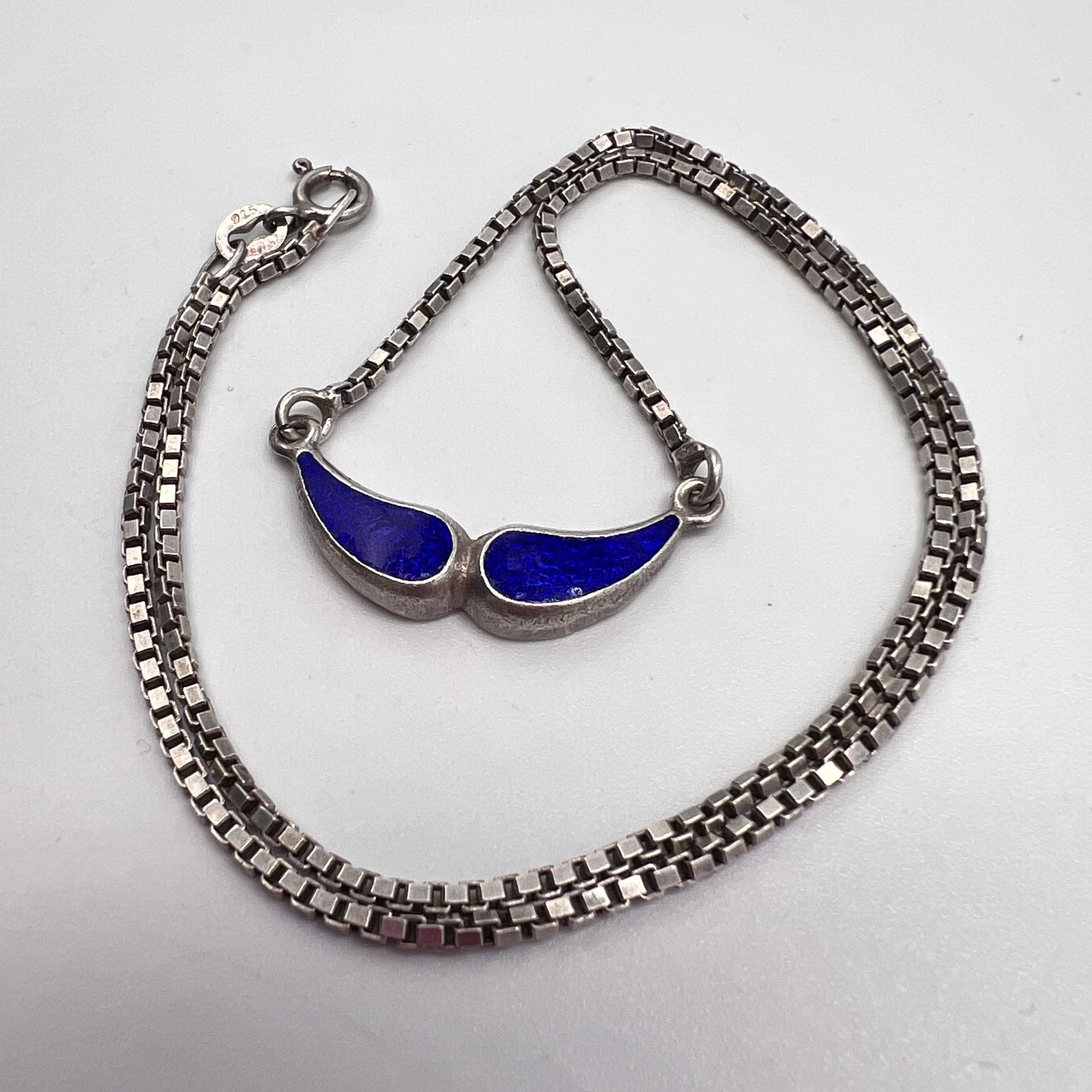 Vintage Vintage Necklace 925 Sterling Silver Italy Marked 8.04 gr Size ONE SIZE - 2 Thumbnail