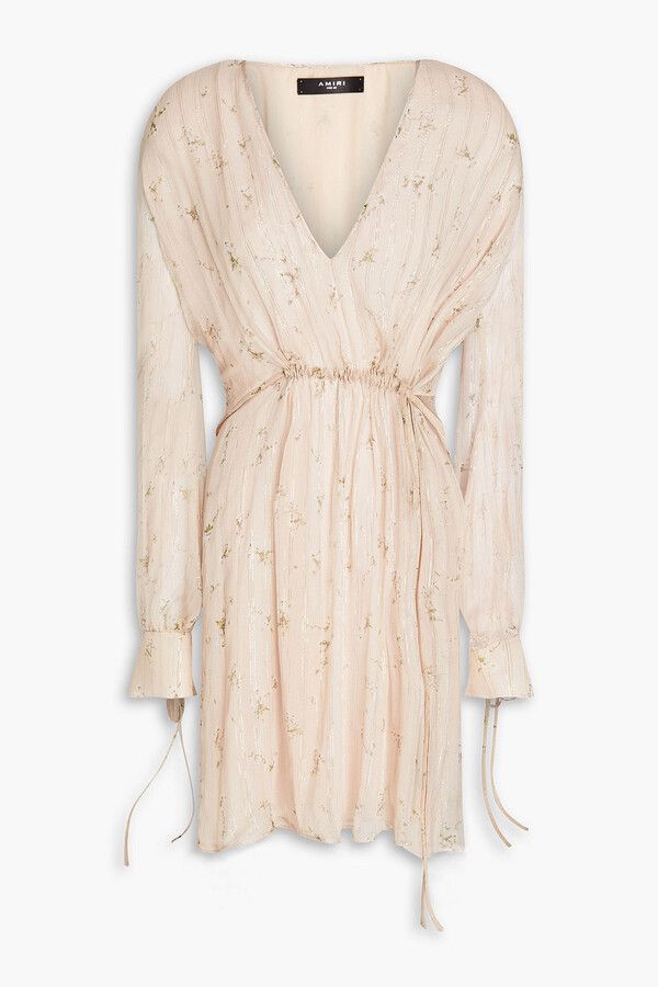 Amiri o1y0425 Mini Dress in Light Pink Size S / US 4 / IT 40 - 1 Thumbnail