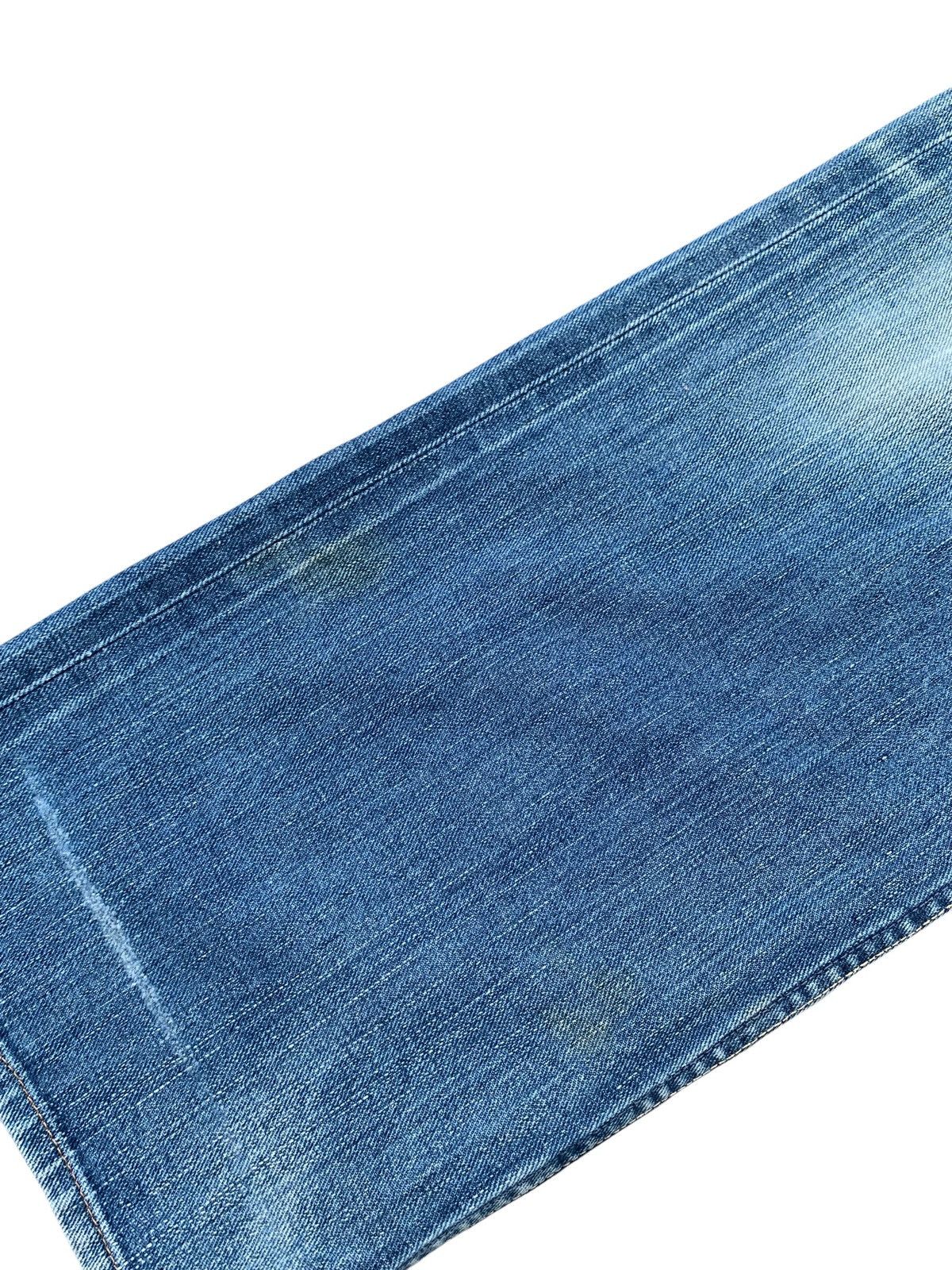 Wrangler VINTAGE WRANGLER BLUE BELL SELVEDGE FADED DISTRESSED DENIM Size US 31 - 24 Thumbnail