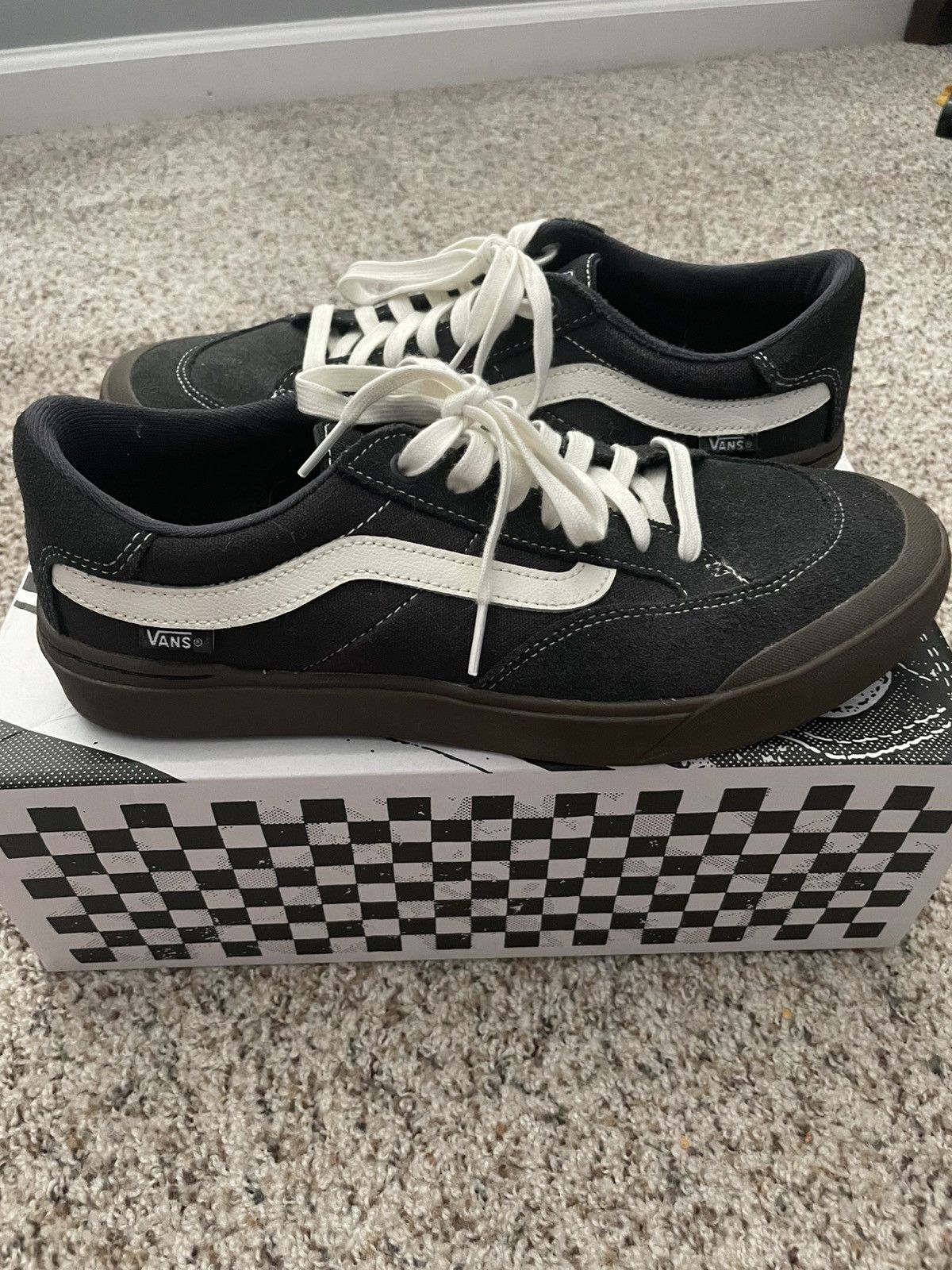 Vans Vans Pro Berle Raven Dark Gum Color Way Size US 10 / EU 43 - 1 Thumbnail