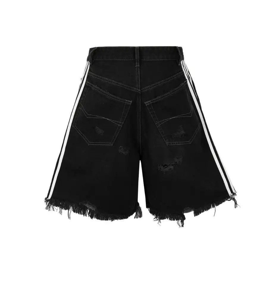 Japanese Brand × Vintage Streetwear Hip Hop Washed Retro Shorts Y2k Size US 32 / EU 48 - 2 Thumbnail