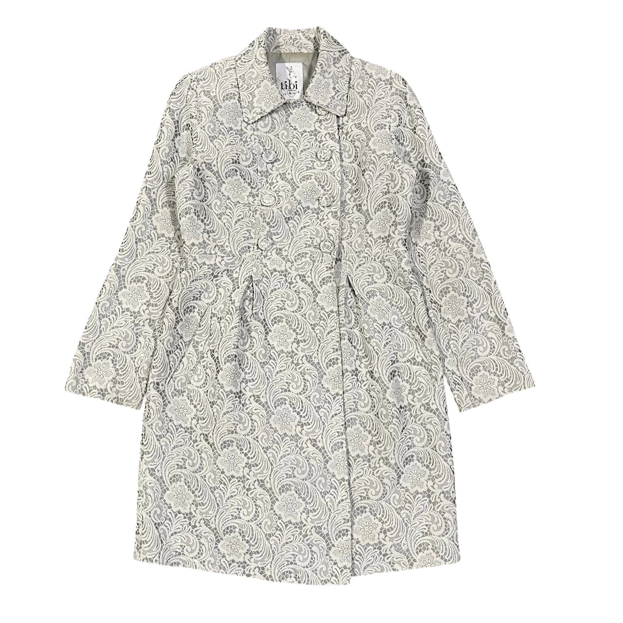 Tibi Tibi New York Coat Floral Design Size S / US 4 / IT 40 - 1 Thumbnail