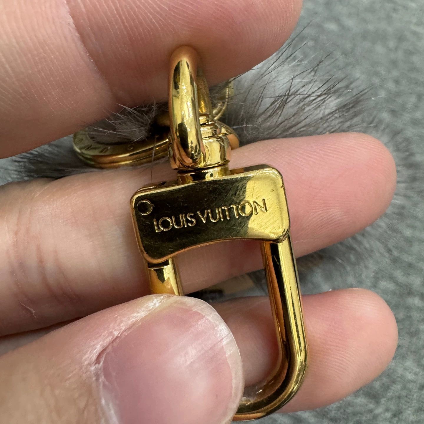 Louis Vuitton Louis Vuitton Mink Fur Keychain 99 New Size ONE SIZE - 5 Thumbnail