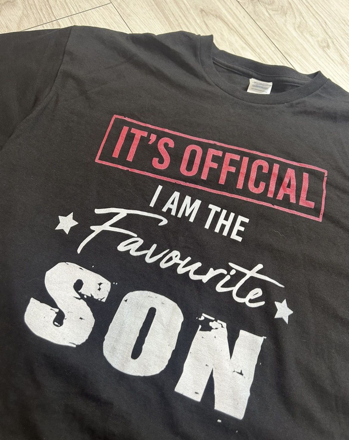Vintage Delta Pro Weight Favourite Son Graphic Tee XL Size US XL / EU 56 / 4 - 3 Thumbnail