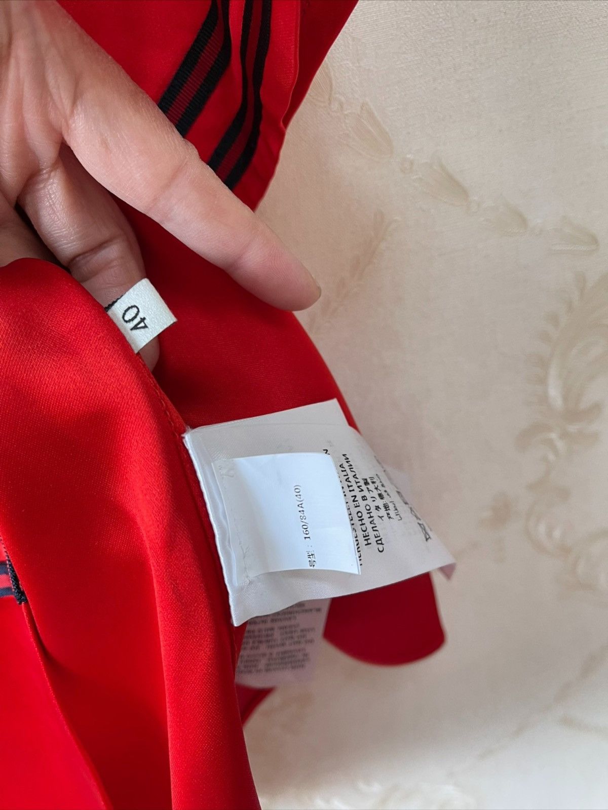 Gucci Gucci runway Gucci Baseball Embroidery Top Red Size S / US 4 / IT 40 - 3 Thumbnail