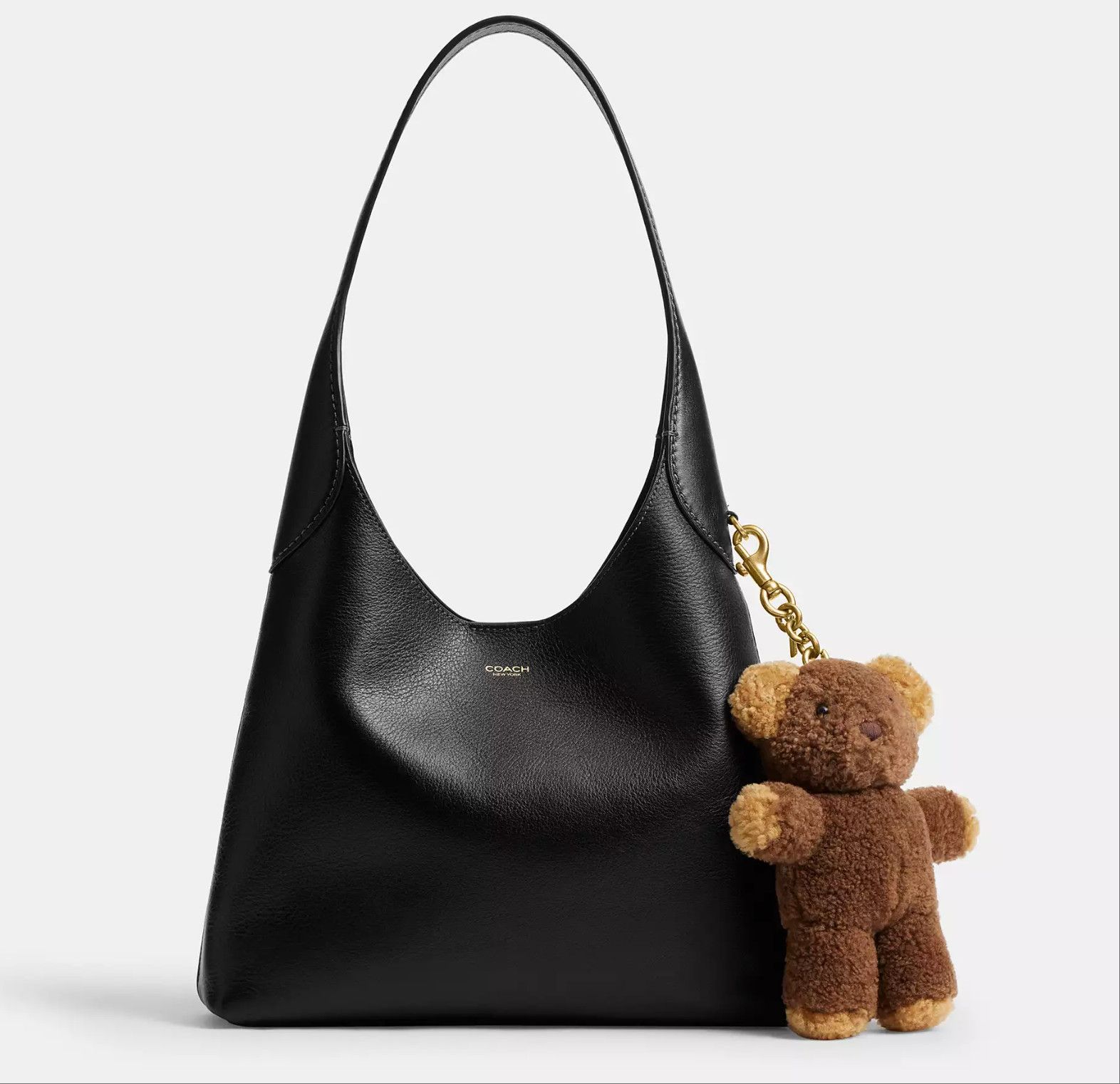 Coach Teddy Bear Bag Charm In Shearling CCO67 Size ONE SIZE - 7 Thumbnail