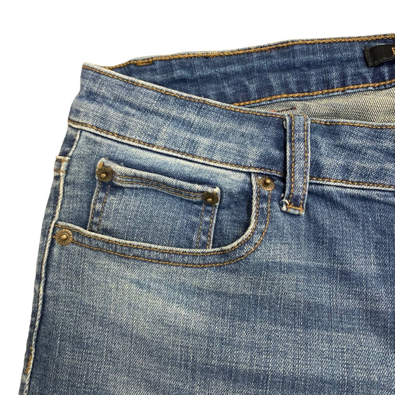 Frye FRYE Jeans Cropped Ankle Raw Hem SZ 8 Size 30" / US 8 / IT 44 - 4 Thumbnail