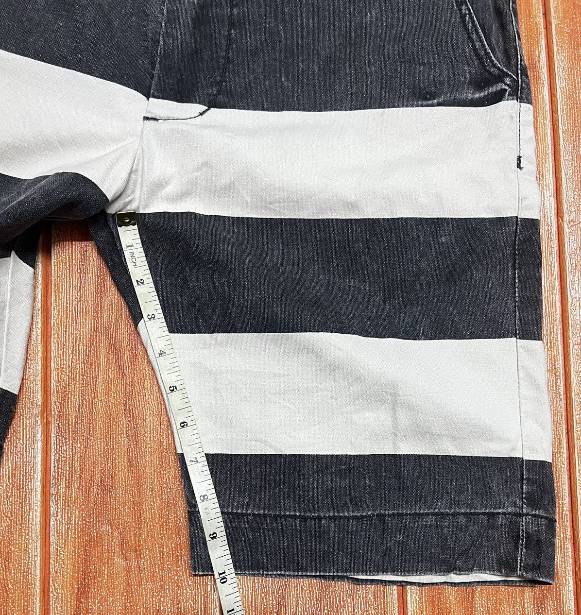 Schott 🔥HOT DROPS🔥 Vintage Trousers Prison Schott Short Pants Size US 32 / EU 48 - 17 Thumbnail