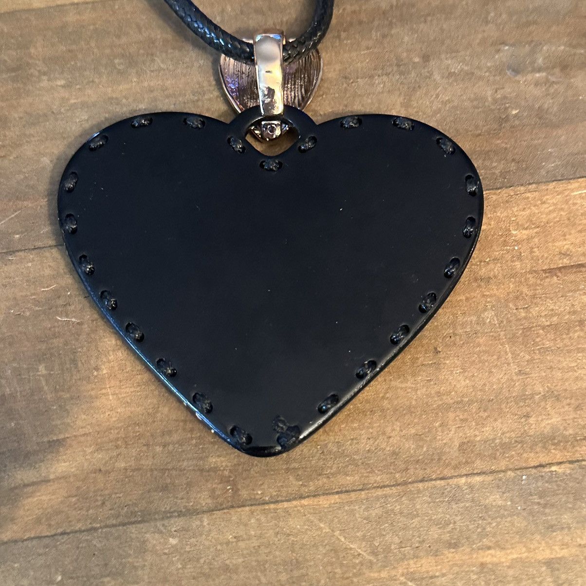 Other Large red resin heart pendant necklace Size ONE SIZE - 3 Thumbnail