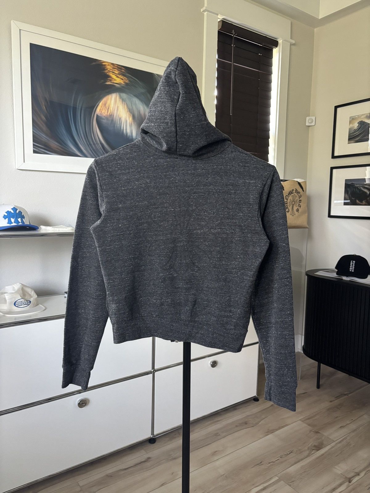 Chrome Hearts CHROME HEARTS ZIP LOGO HOODIE Size S / US 4 / IT 40 - 2 Thumbnail