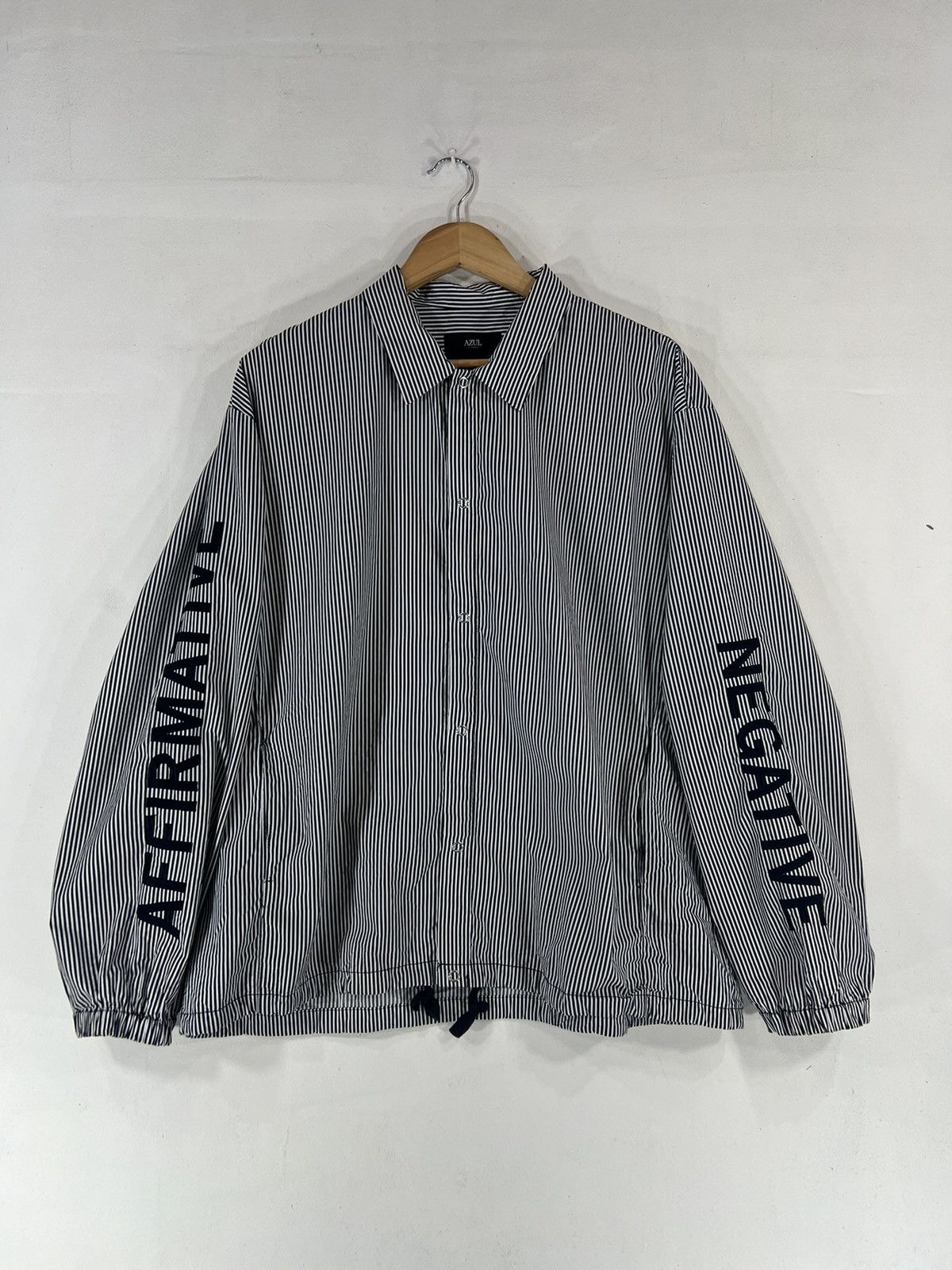 Designer × Japanese Brand Azul Affirmative Negative Full Button Jacket Size US L / EU 52-54 / 3 - 1 Thumbnail