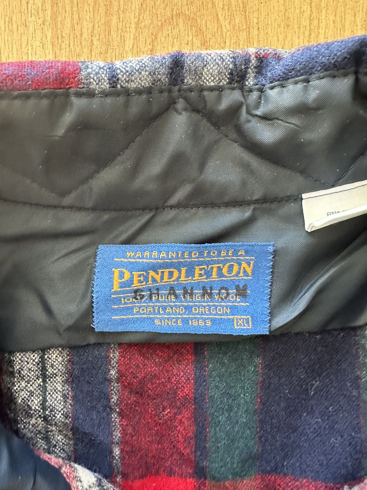 Flannel × Pendleton × Vintage Vintage 90’s Pendleton Button Up Flannel Shirt Size XL Size US XL / EU 56 / 4 - 3 Thumbnail