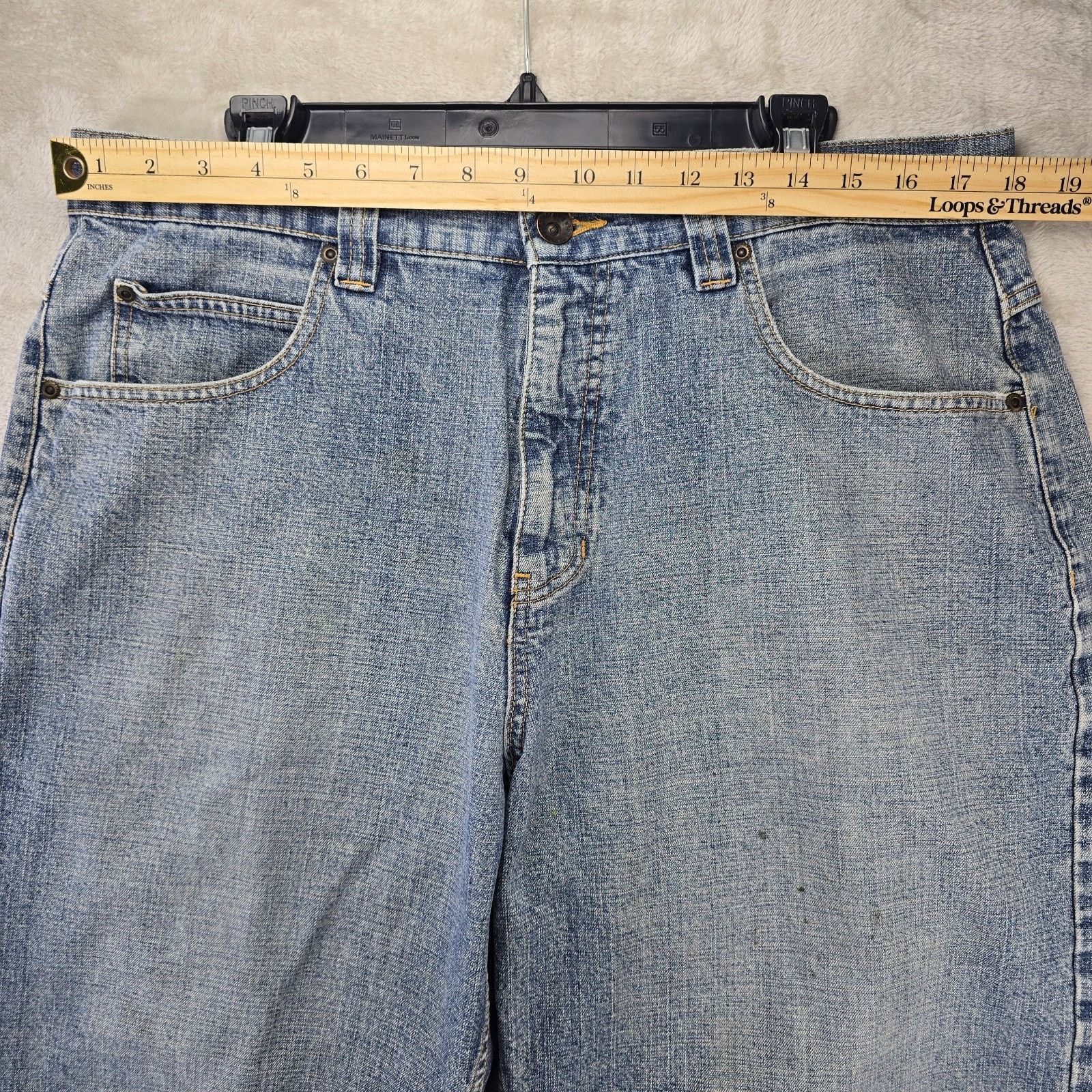 Anchor Blue Vintage Anchor Blue Baggy Shorts Mens 34 (Fits 36x12) Jorts Size US 36 / EU 52 - 9 Thumbnail