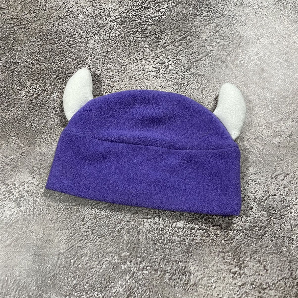 Vintage Vintage 90s Milka Purple Beanie Mohair Knit Ski Hat Skate OS Size ONE SIZE - 5 Thumbnail