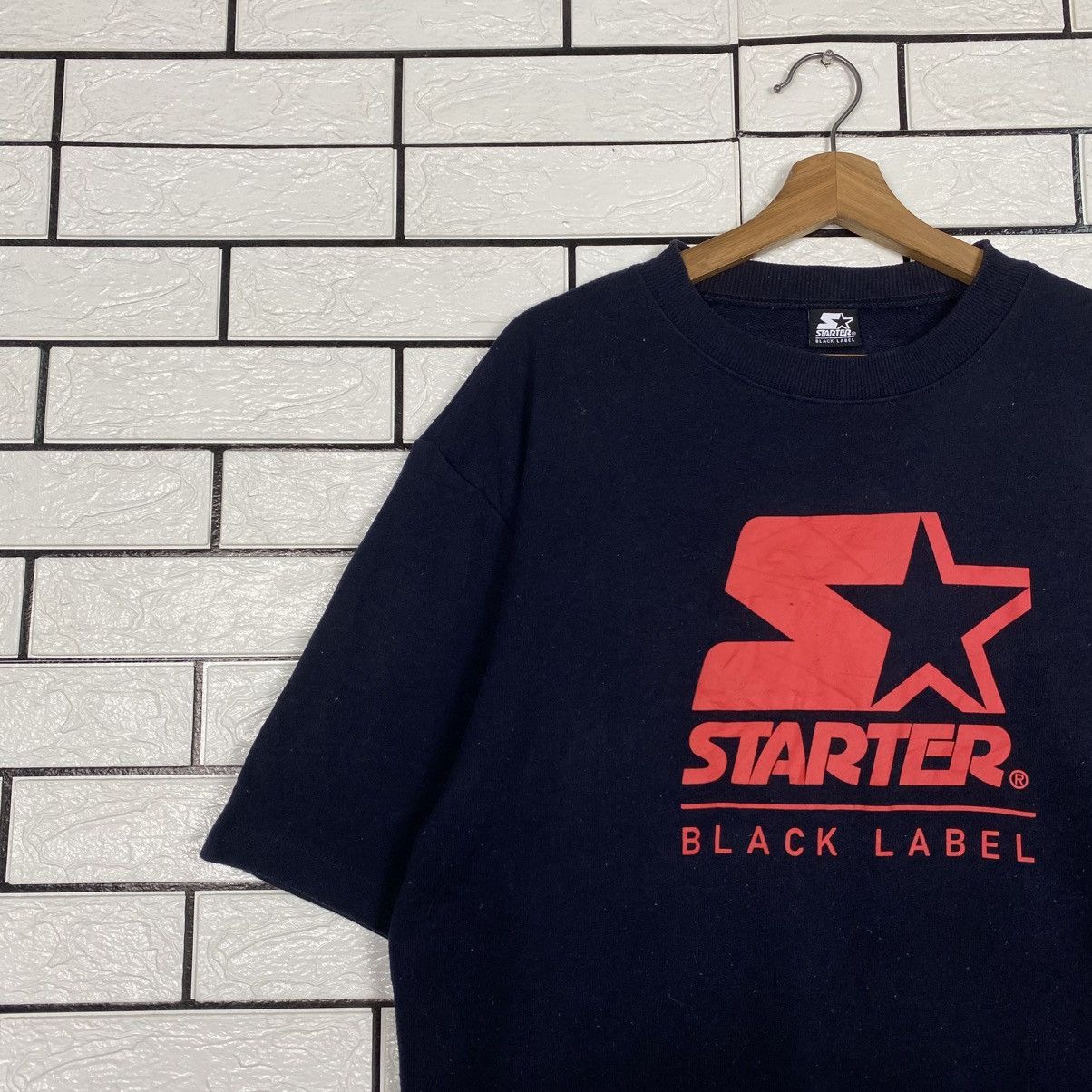 Japanese Brand 📌Short Sleeve Sweatshirt Starter Black Label Big Logo Size US XL / EU 56 / 4 - 8 Thumbnail