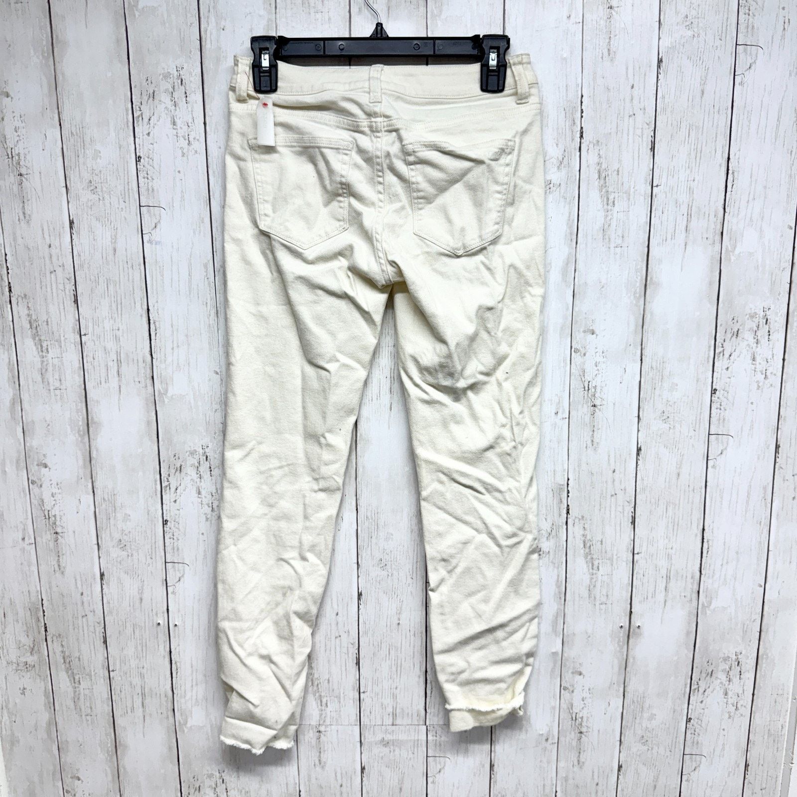 Vineyard Vines Vineyard Vines Pants Women Sz 2 Ivory High Rise Skinny Jeans Size 26" / US 2 / IT 38 - 7 Thumbnail
