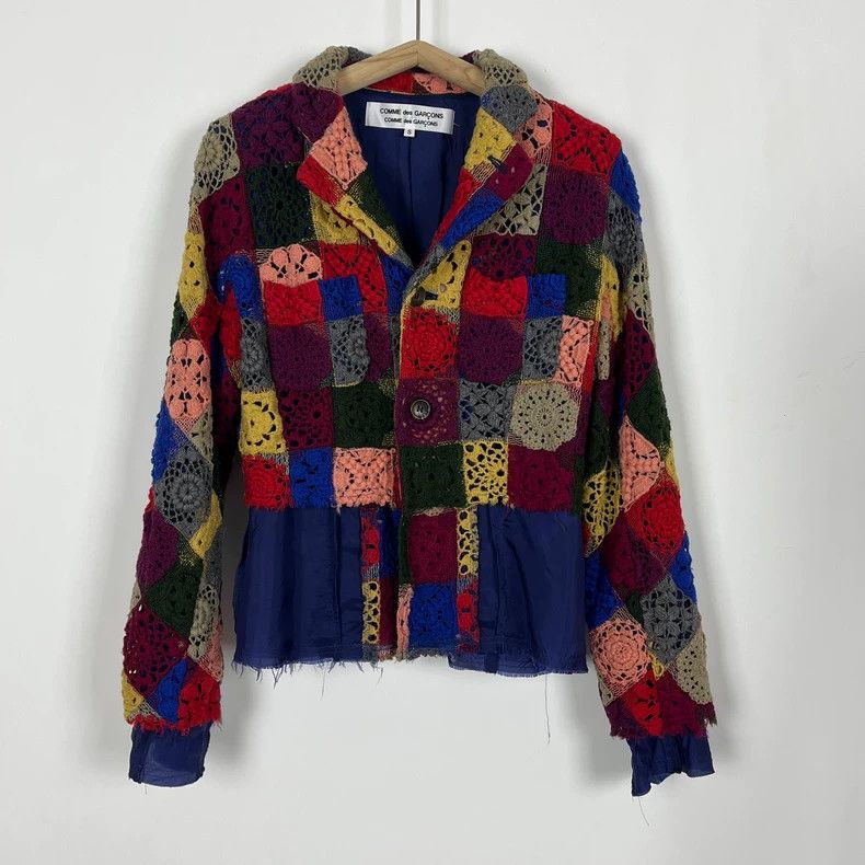 Comme des Garcons Comme des Garcons Handmade Crochet Blazer - dmc Size US S / EU 44-46 / 1 - 1 Thumbnail