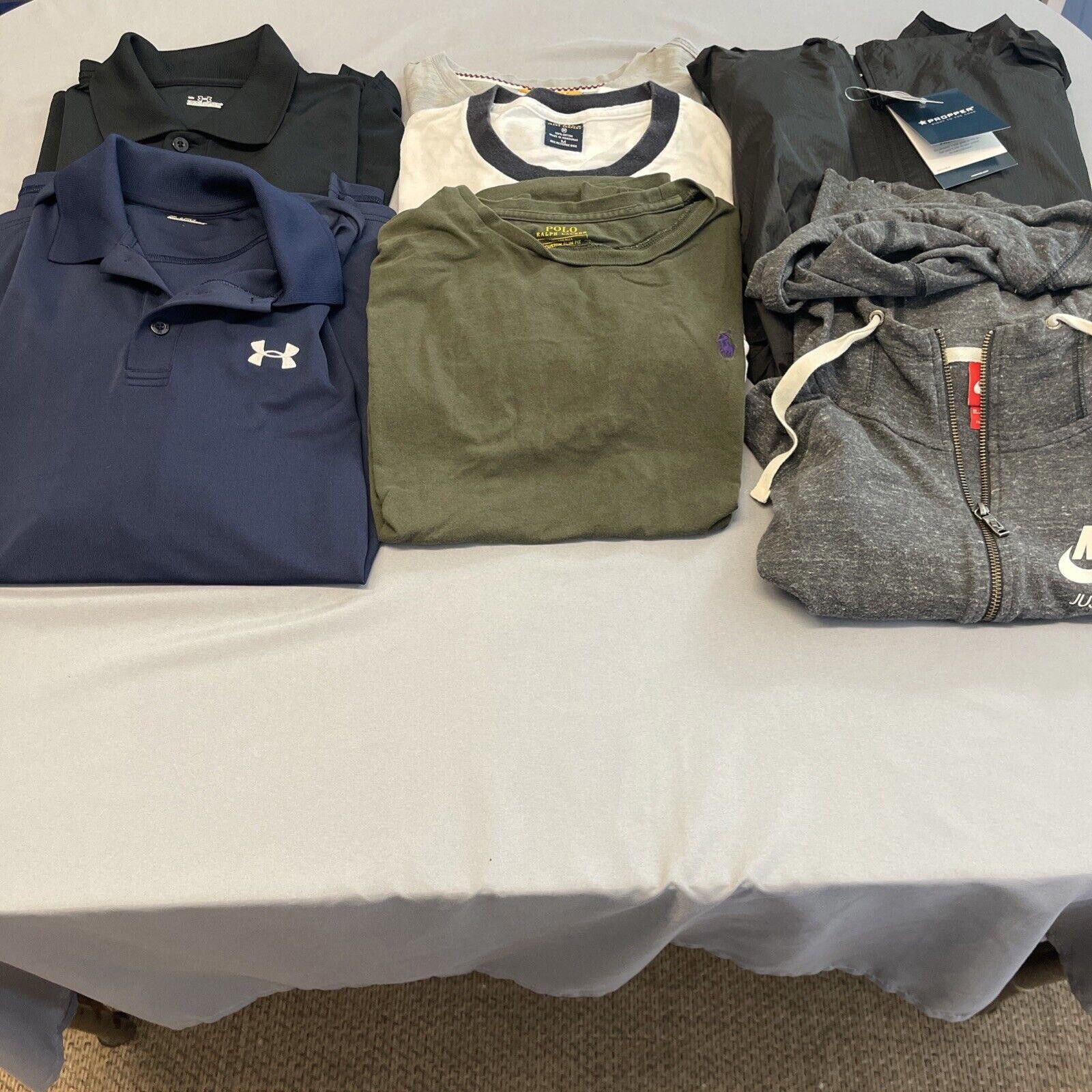 Under Armour LOT OF 7 Size M Men’s Shirts /jacket/ Hoodie Size US M / EU 48-50 / 2 - 1 Thumbnail
