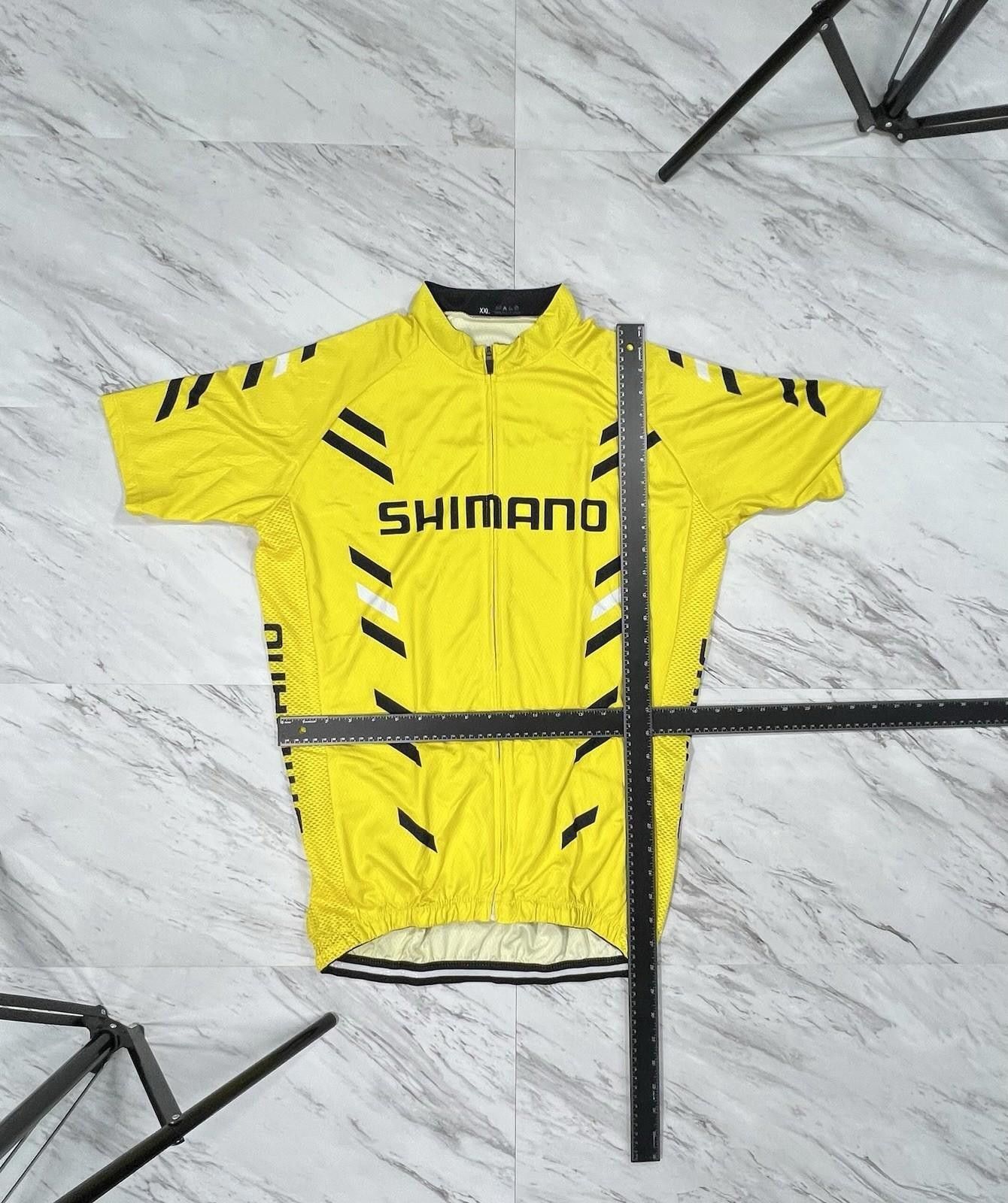 Other Shimano Yellow Cycling Jersey Full Zip Bike Shirt Mens XXL#8 Size ONE SIZE - 1 Thumbnail