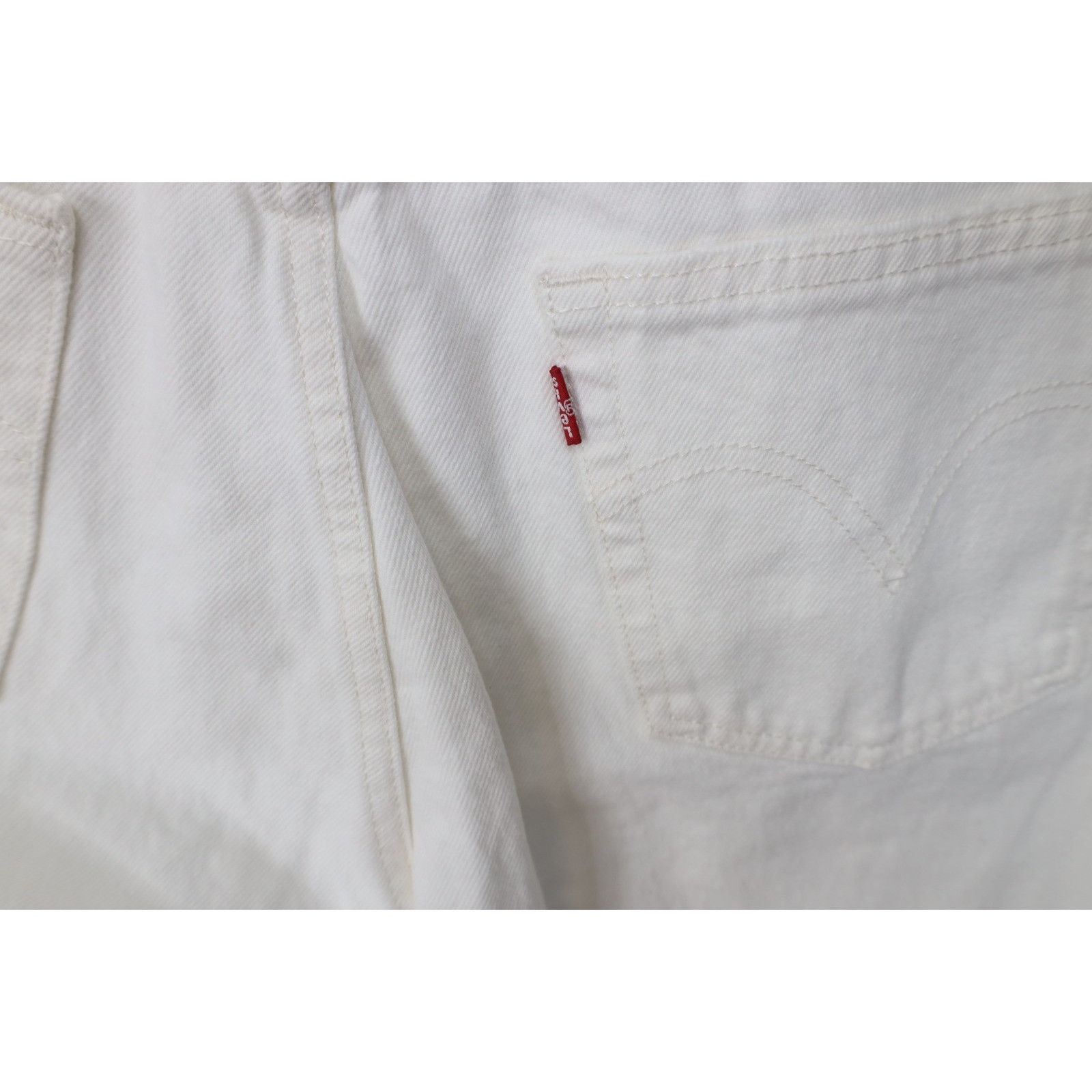 Levi's Deadstock Vintage Y2K Levis 501xx Button Fly Ripped Jeans Size 30" / US 8 / IT 44 - 13 Thumbnail