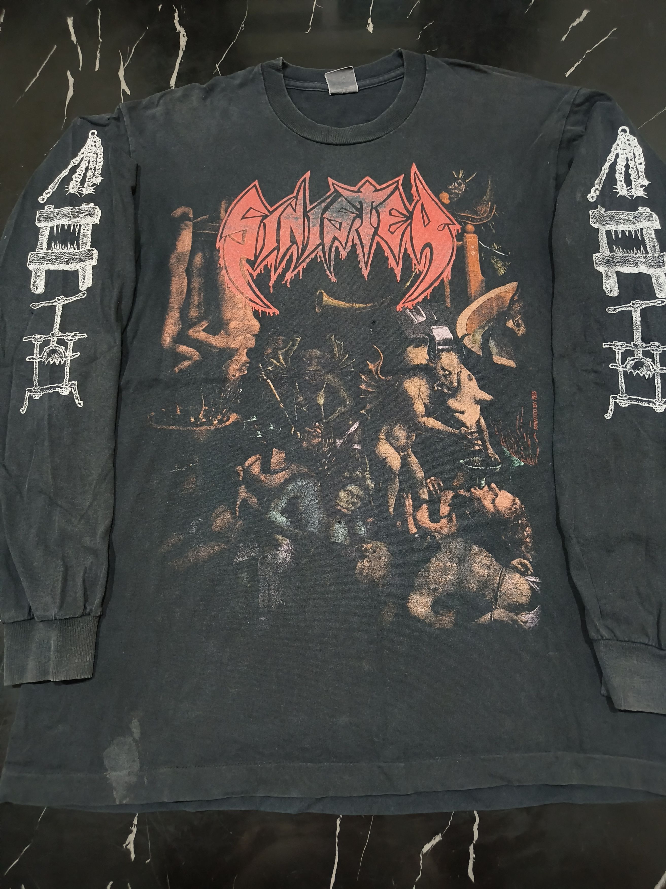 Vintage Sinister (Sacramental carnage) Ls shirt