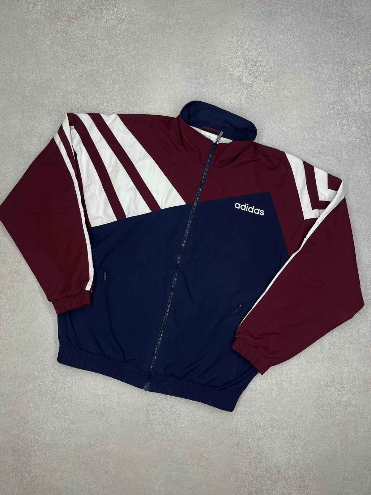 Vintage Adidas Lampas Track Jacket Y2K Size L