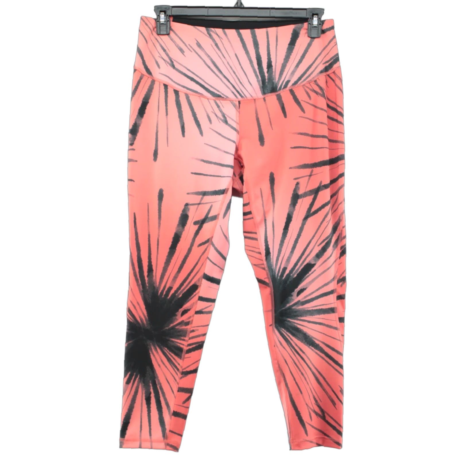 Adidas Adidas Leggings Womens 1X HONORE 11H Tiger Print Scarlet Activewear Yoga Studio Training 26 Inseam Size 40" / US 18 - 1 Thumbnail