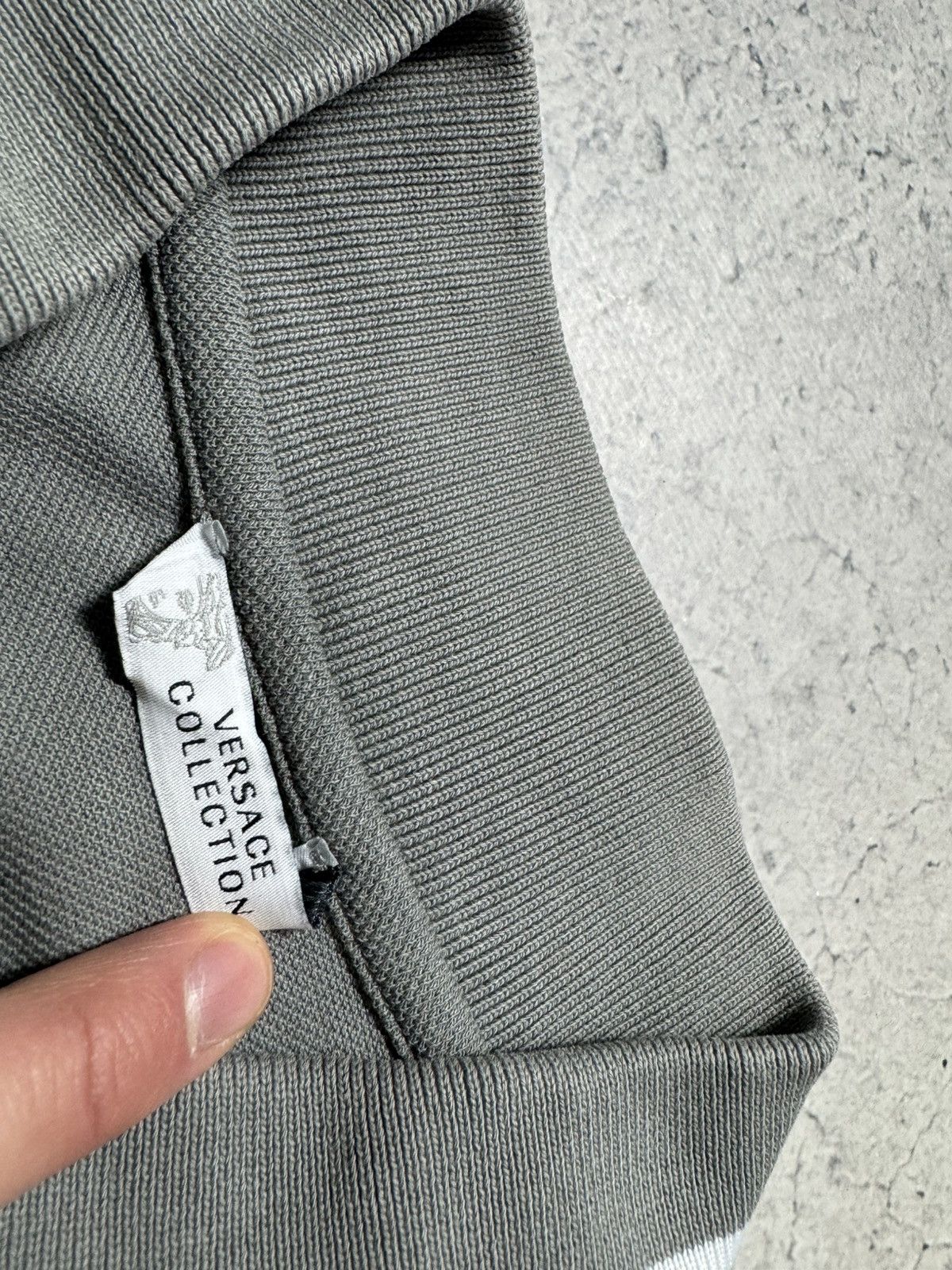 Versace Versace Collection Luxury Polo Shirt Vintage Big Logo Size US L / EU 52-54 / 3 - 6 Thumbnail