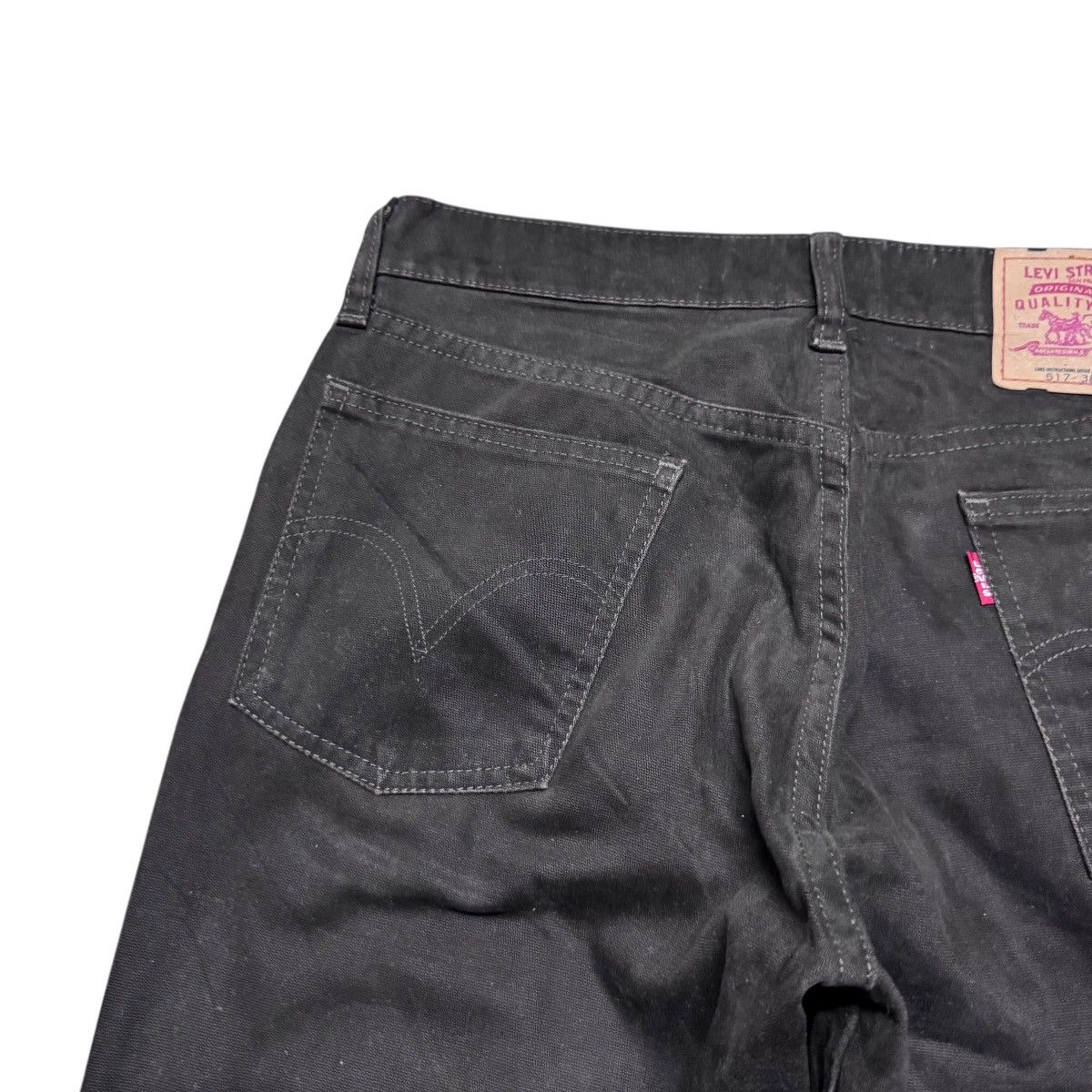 Levi's Vintage Levis 517 Brown Moleskin Flare Jeans Hedi Slimane Size US 30 / EU 46 - 11 Thumbnail