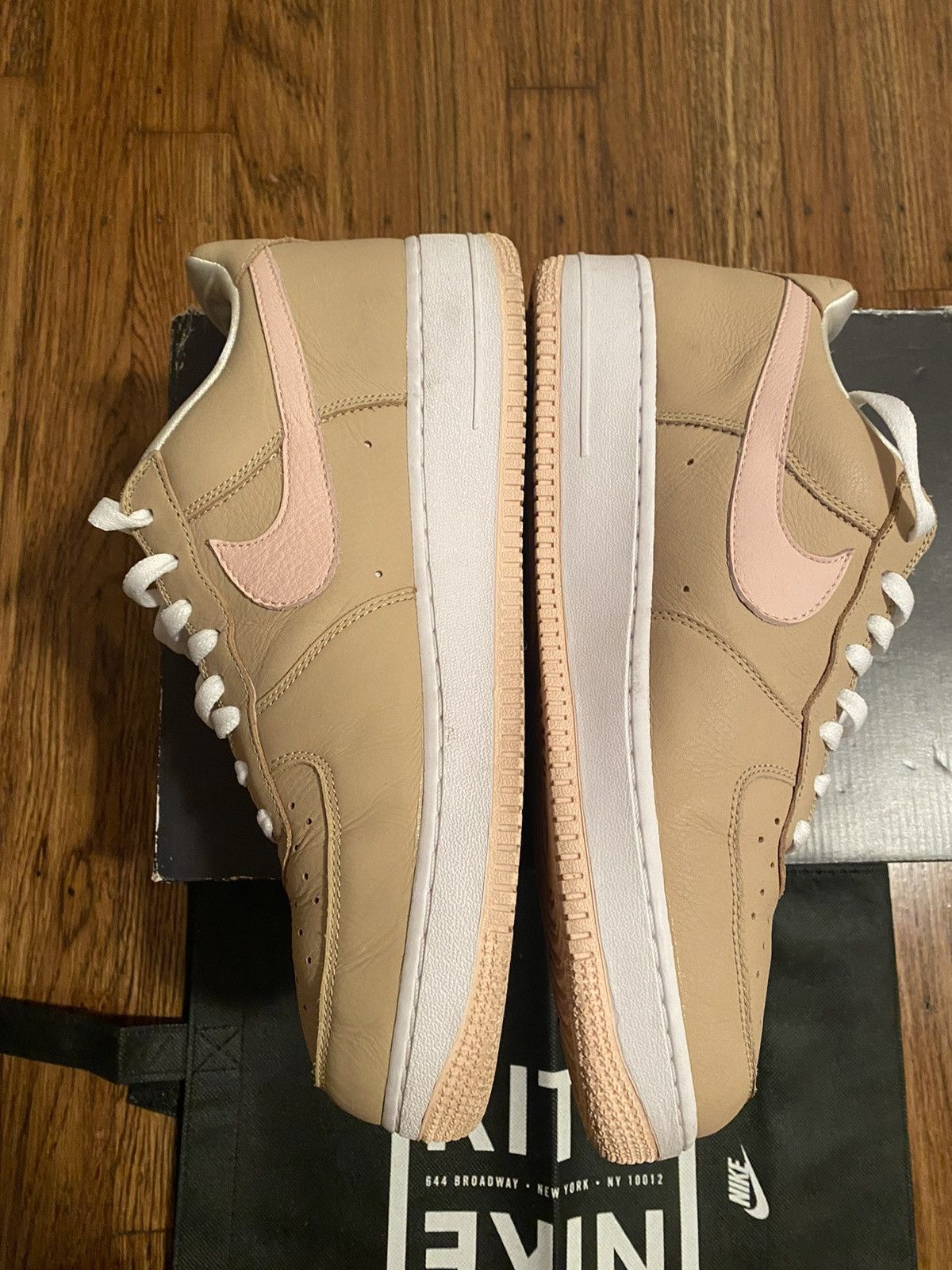 Kith × Nike Nike Air Force 1 Low Retro Linen x Kith 2016 Sz 11 Size US 11 / EU 44 - 5 Thumbnail