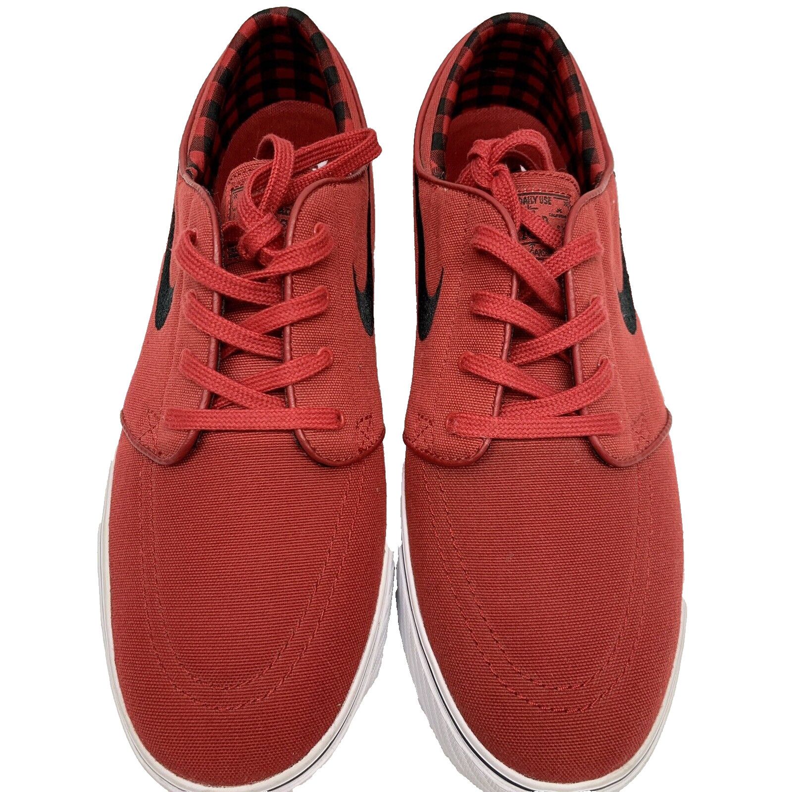 Nike Mens Nike Zoom Stefan Janoski Gym Red SZ 10 1/2 [33824-610] Size US 10.5 / EU 43-44 - 3 Thumbnail