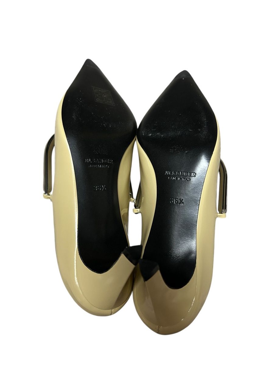 Jil Sander Shiny Spazzolato Heel Size US 6.5 / IT 36.5 - 5 Thumbnail