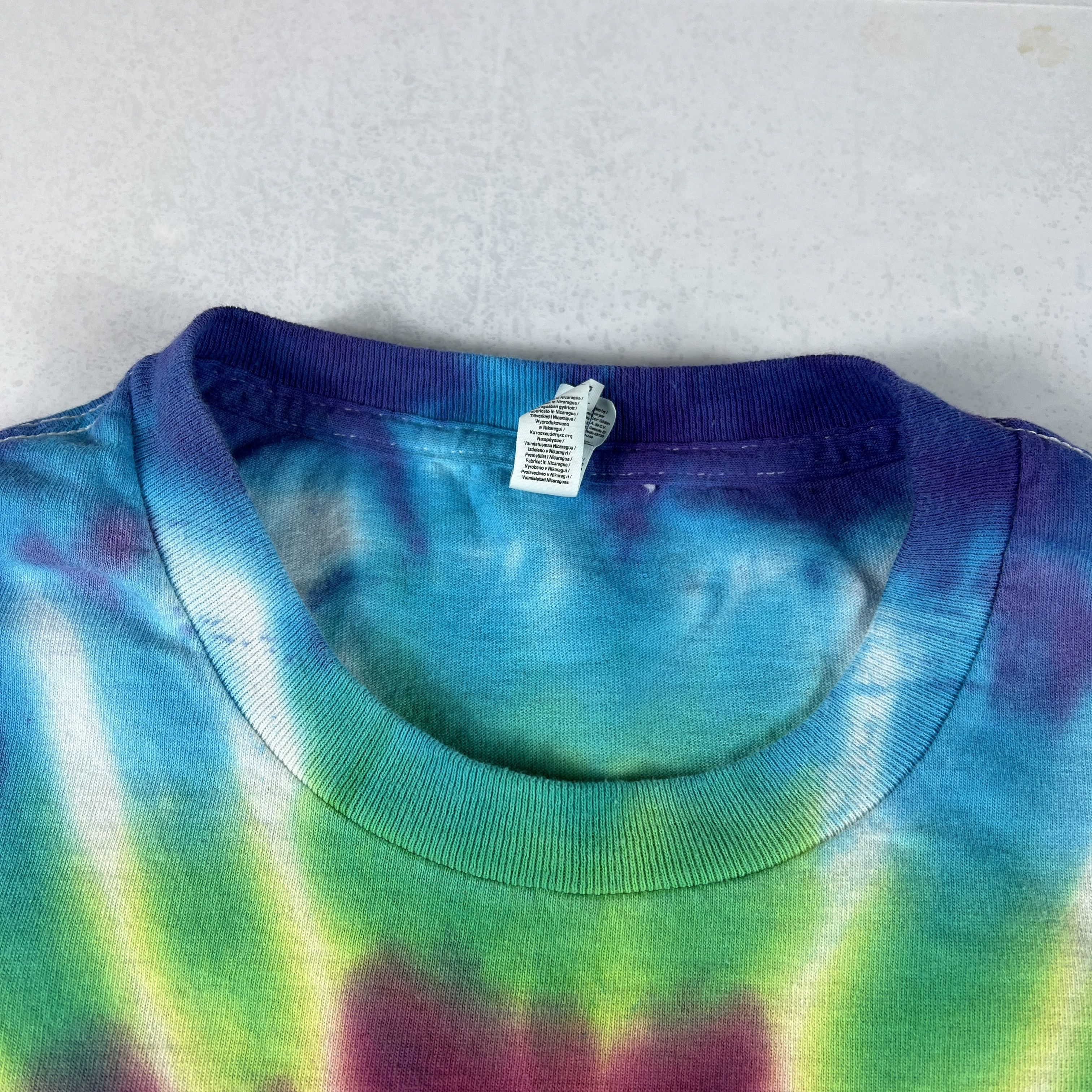 Other Lollapalooza 30 Anniversary Shirt Blue Tie Dye Short Sleeve Size US XL / EU 56 / 4 - 6 Thumbnail