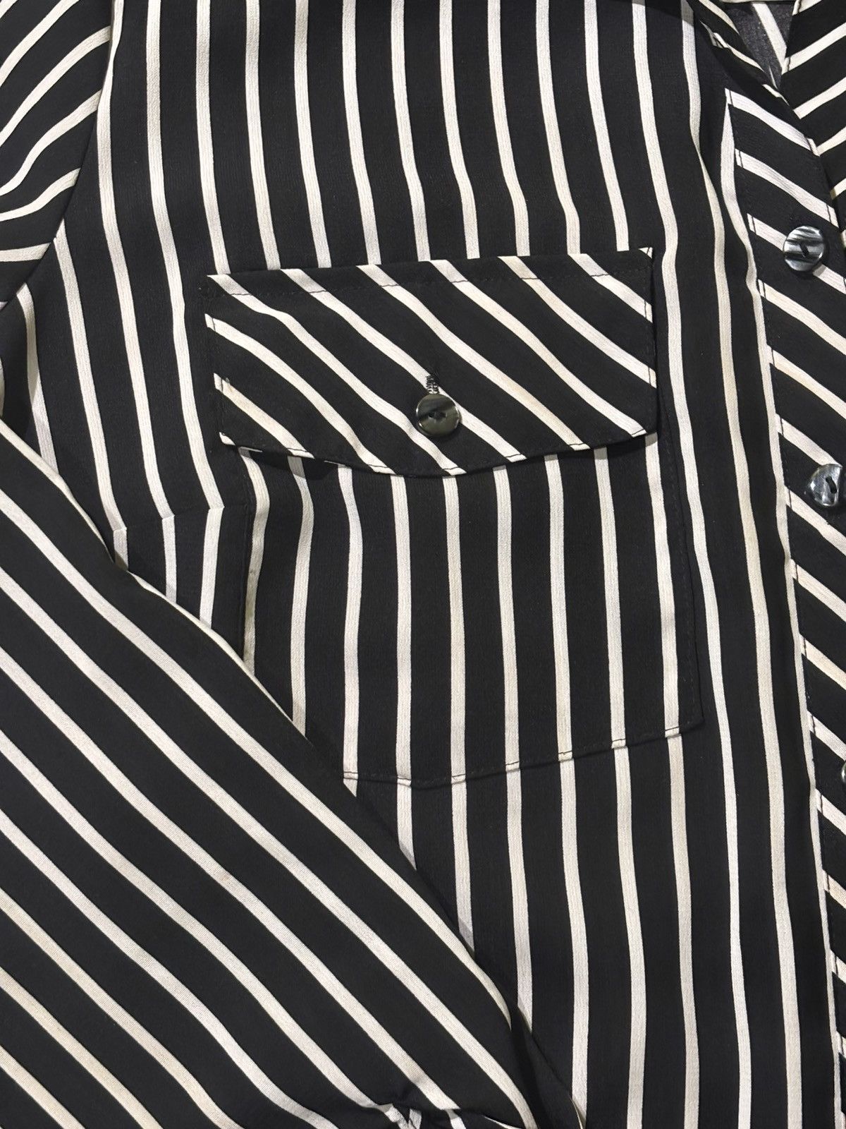 Other Women’s black & white blouse1910 Size L / US 10 / IT 46 - 4 Thumbnail