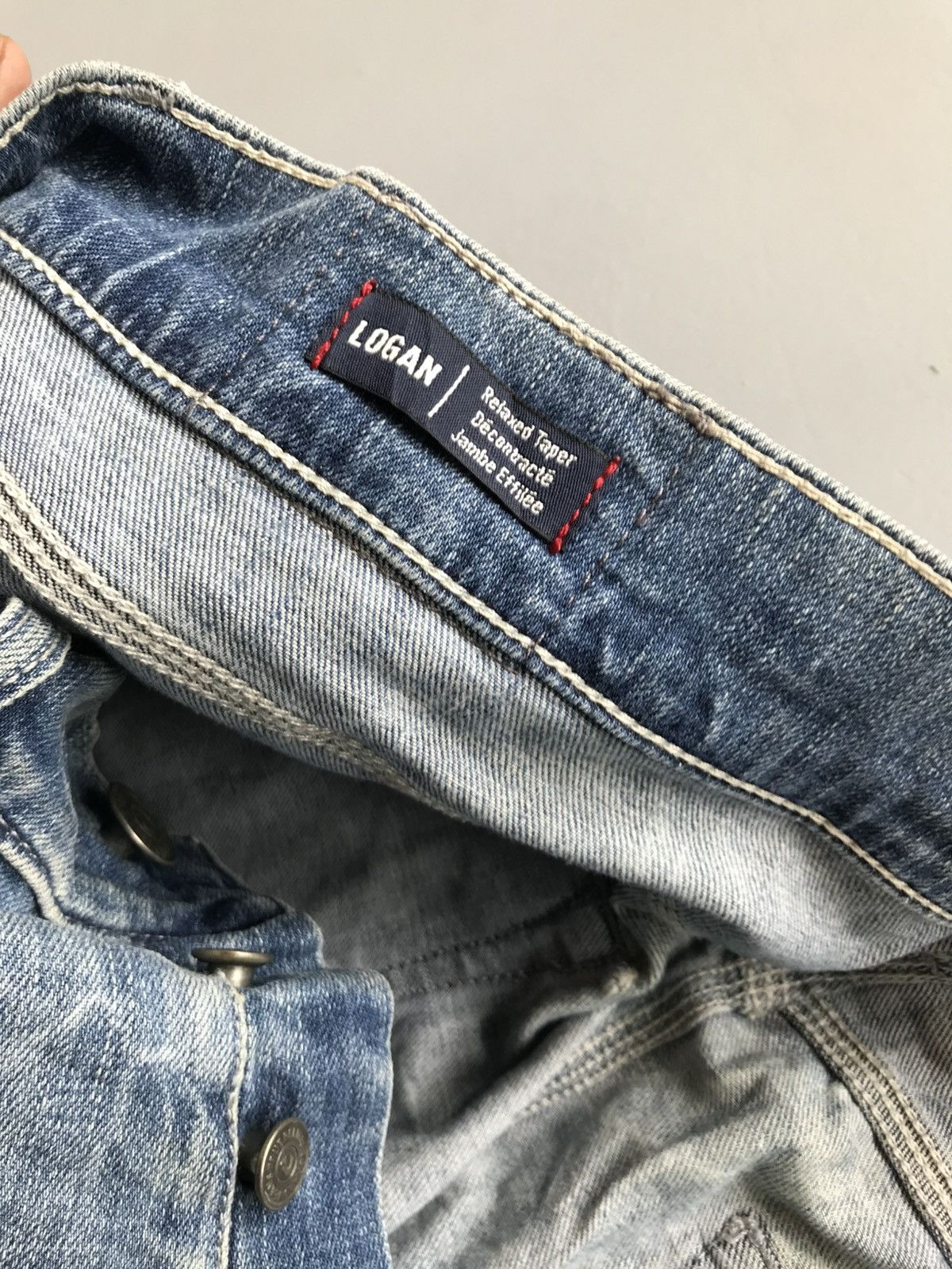 True Religion Vintage true religion zipper pockets dusty denim Size US 38 / EU 54 - 9 Thumbnail