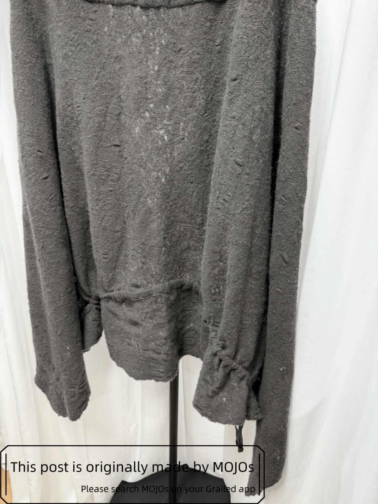 Julius Julius 7 Distressed Cape Scarf Size US M / EU 48-50 / 2 - 7 Thumbnail
