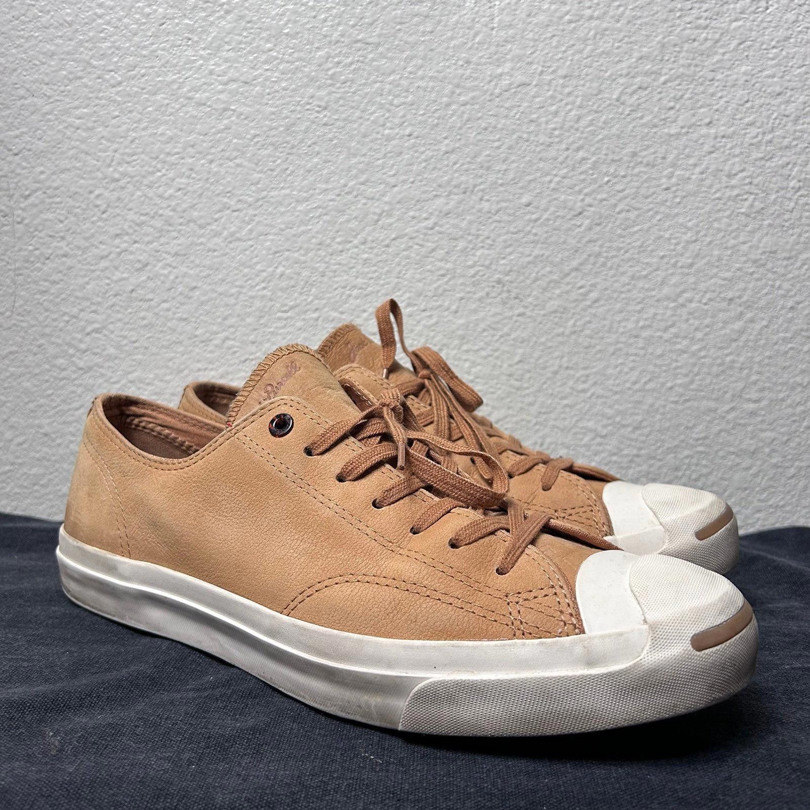 Other Converse Jack Purcell Ox Leather (Acorn) Size US 11 / EU 44 - 4 Thumbnail