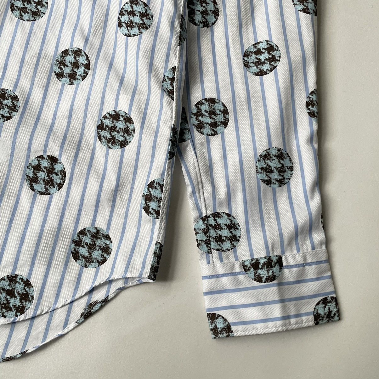 Comme des Garcons S/S 11 Stripe + Polka Dot Shirt Size US M / EU 48-50 / 2 - 8 Thumbnail