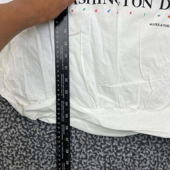 Other Vintage Washington DC Shirt Men L/XL Cotton Republic Size US XL / EU 56 / 4 - 4 Thumbnail
