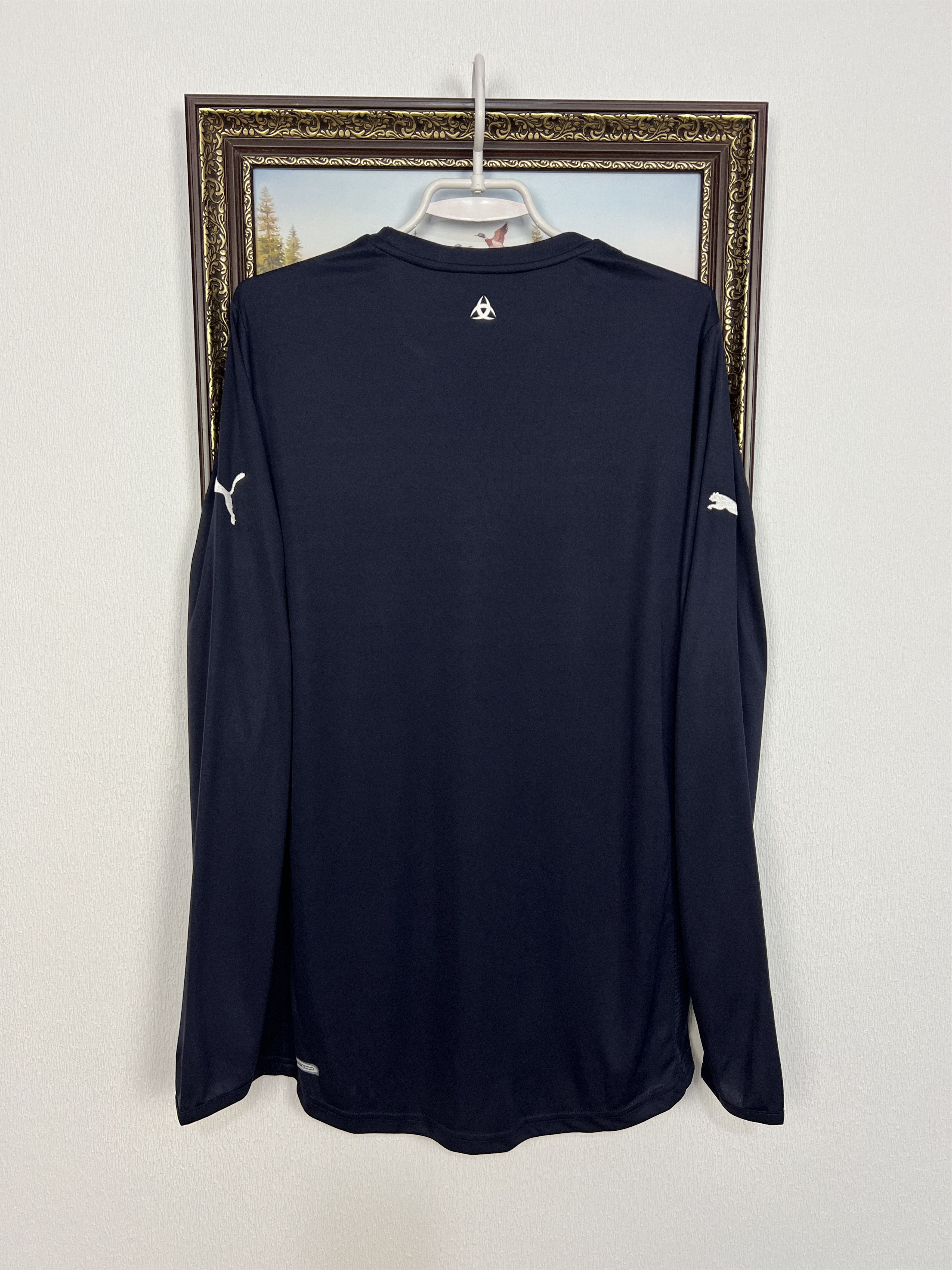 Puma Bordeaux Home football shirt 2011 Long Sleeve Jersey Trikot Size US L / EU 52-54 / 3 - 9 Thumbnail