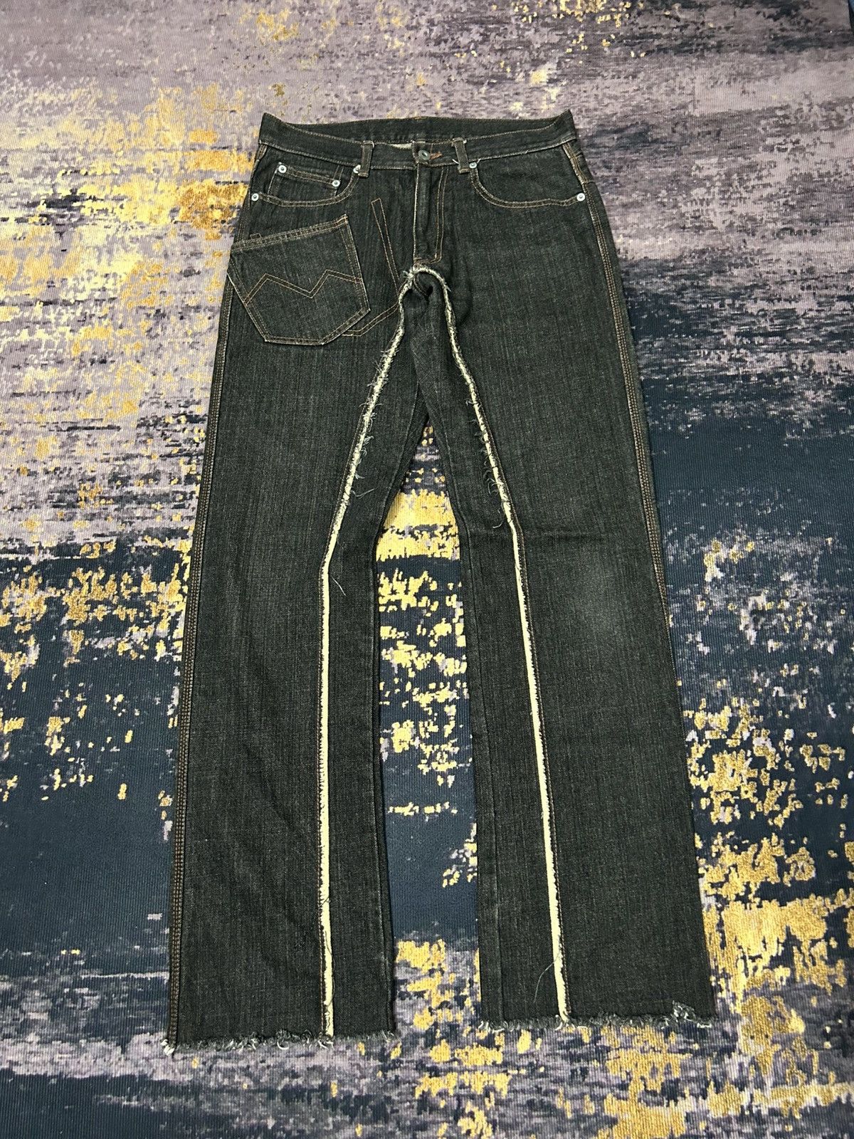 Comme Ca Ism Kenji Ito Comme Ca Collection Doublle Pocket Jeans Size US 31 - 2 Thumbnail