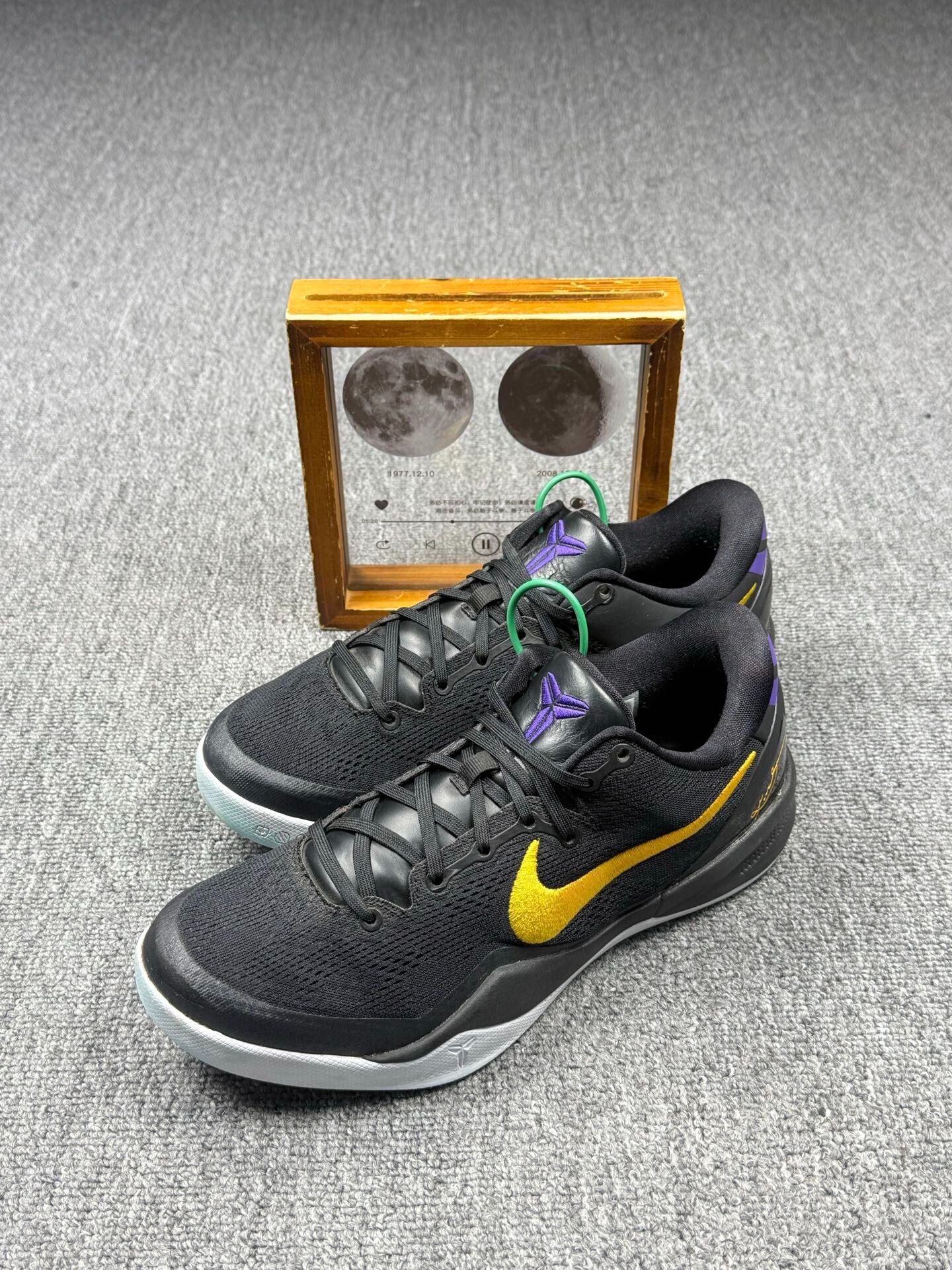 Nike Nike KOBE8 Purple Lowtop Sneakers 9 Men Size US 9 / EU 42 - 1 Thumbnail