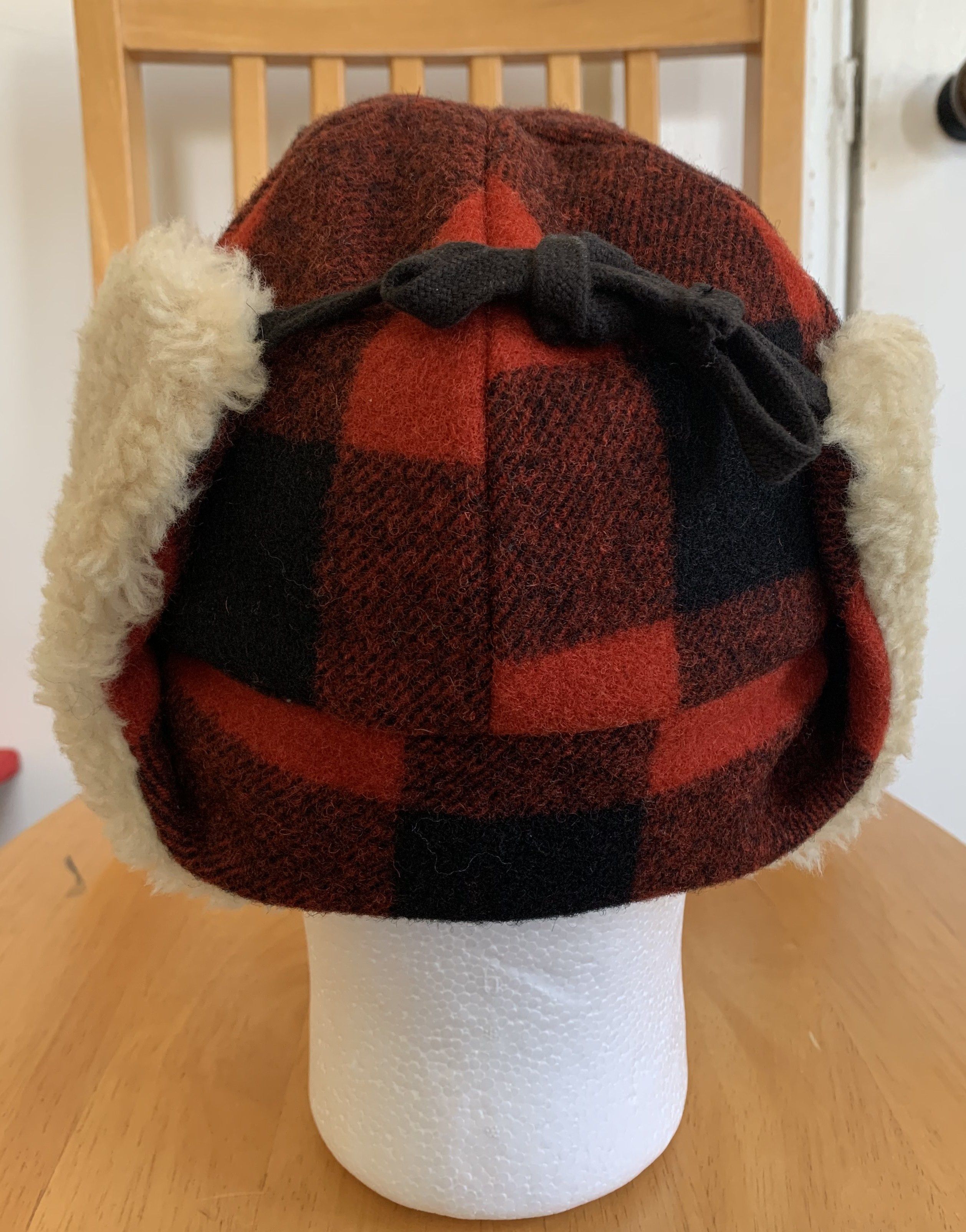 Number (N)ine FW08 Wool Check Hat Size ONE SIZE - 10 Thumbnail