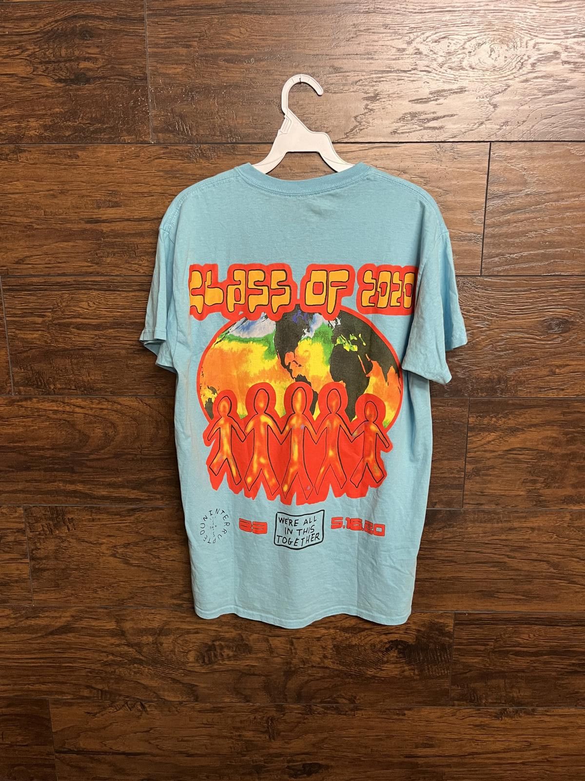 Designer Cactus Jack T-shirt Class of 2020 Uniterrupted Tee -M Size US M / EU 48-50 / 2 - 1 Thumbnail
