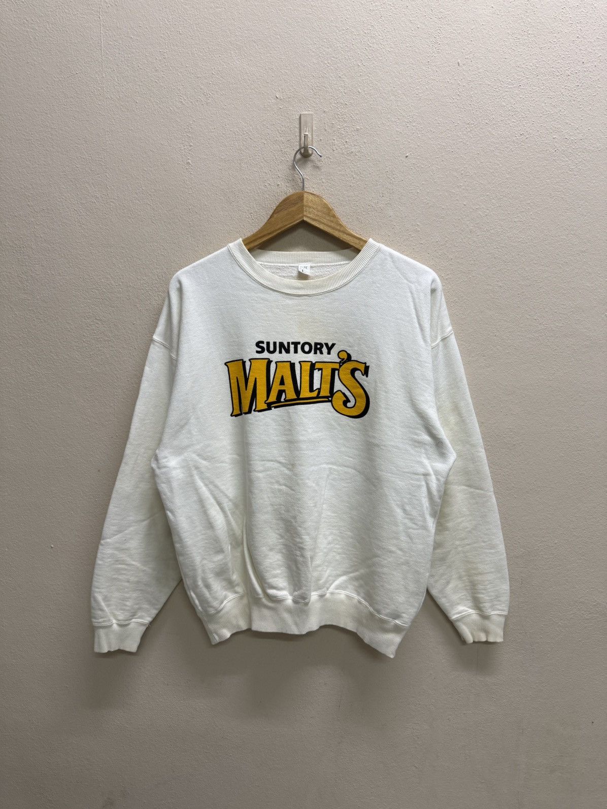 Vintage Vintage Suntory Malt’s Coffee Boss Sweatshirt Size US L / EU 52-54 / 3 - 20 Thumbnail