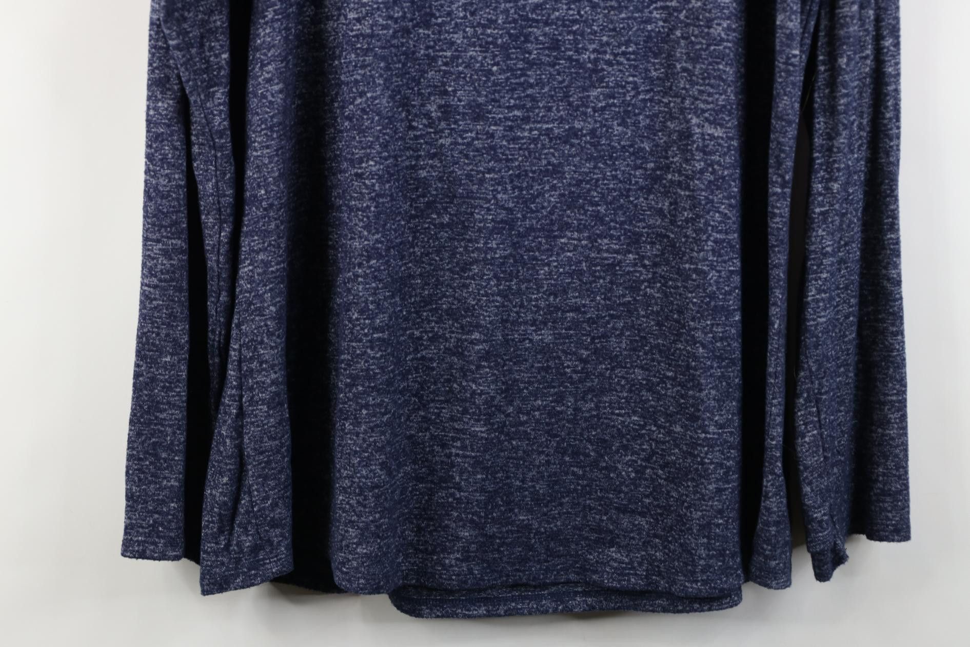 Athleta Athleta Grateful Cowl Neck Pullover Top Heather Blue Size XL / US 12-14 / IT 48-50 - 13 Thumbnail