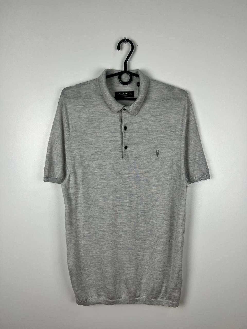 Allsaints Allsaints luxury merino wool polo t-shirts size L Size US L / EU 52-54 / 3 - 1 Thumbnail