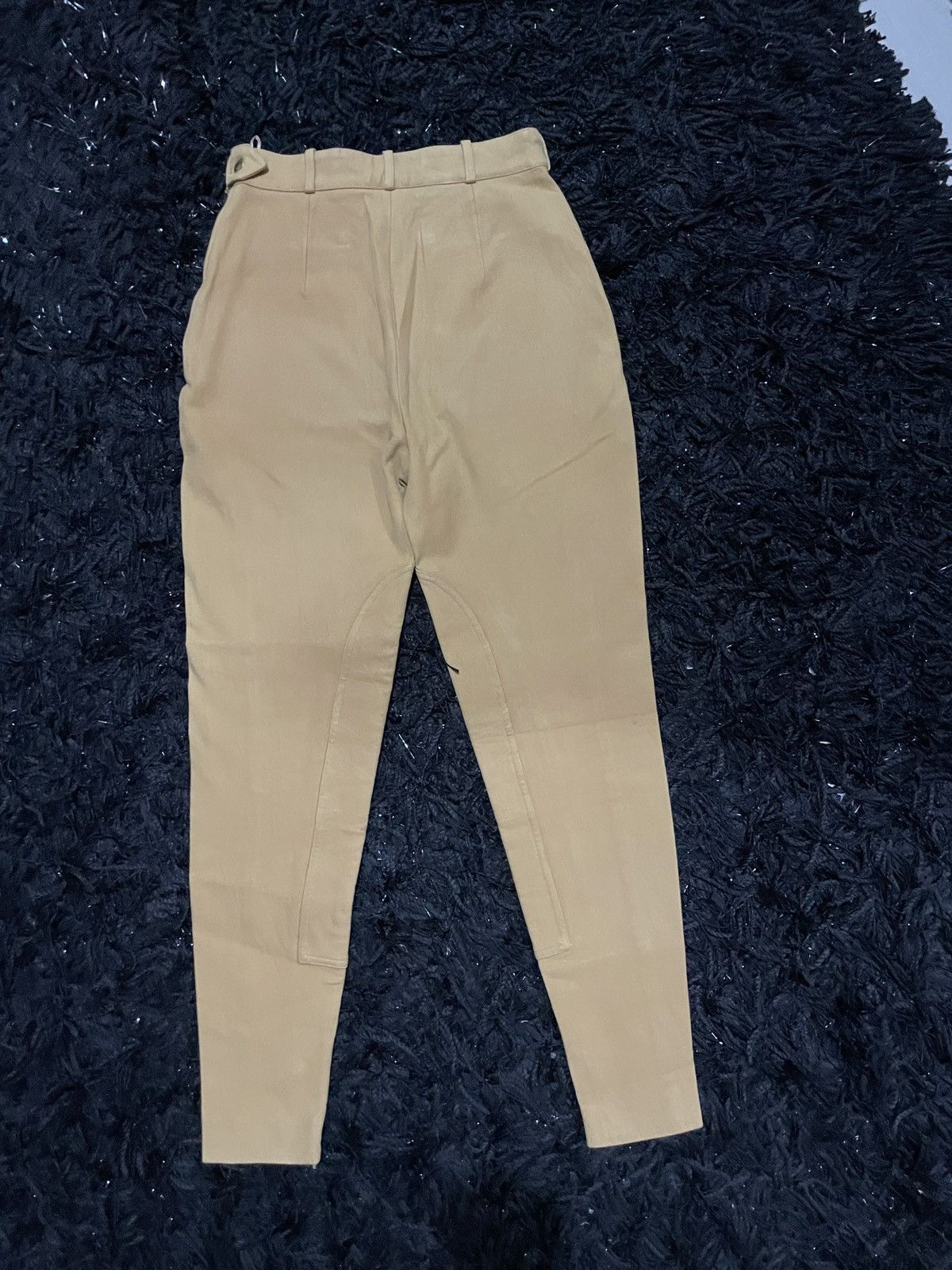 Designer × Hermes × Vintage HERMES- PARIS Equestrian Windowpane Riding Jodphur Pants Size 28" / US 6 / IT 42 - 4 Thumbnail