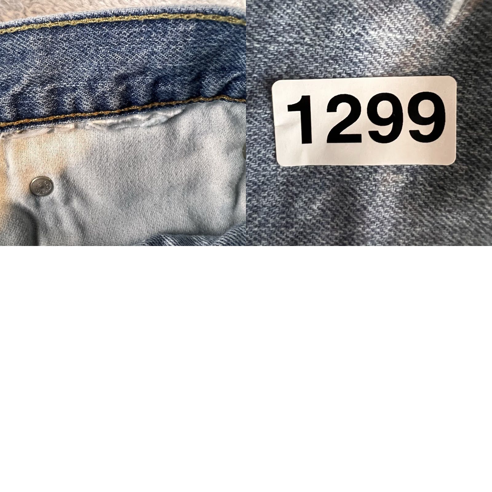 Levi's VINTAGE Levi’s 505 Denim Jean Shorts Light Wash Blue Mens 36 Fits 34 Blues Chino Regular Men 36 Size US 36 / EU 52 - 8 Thumbnail